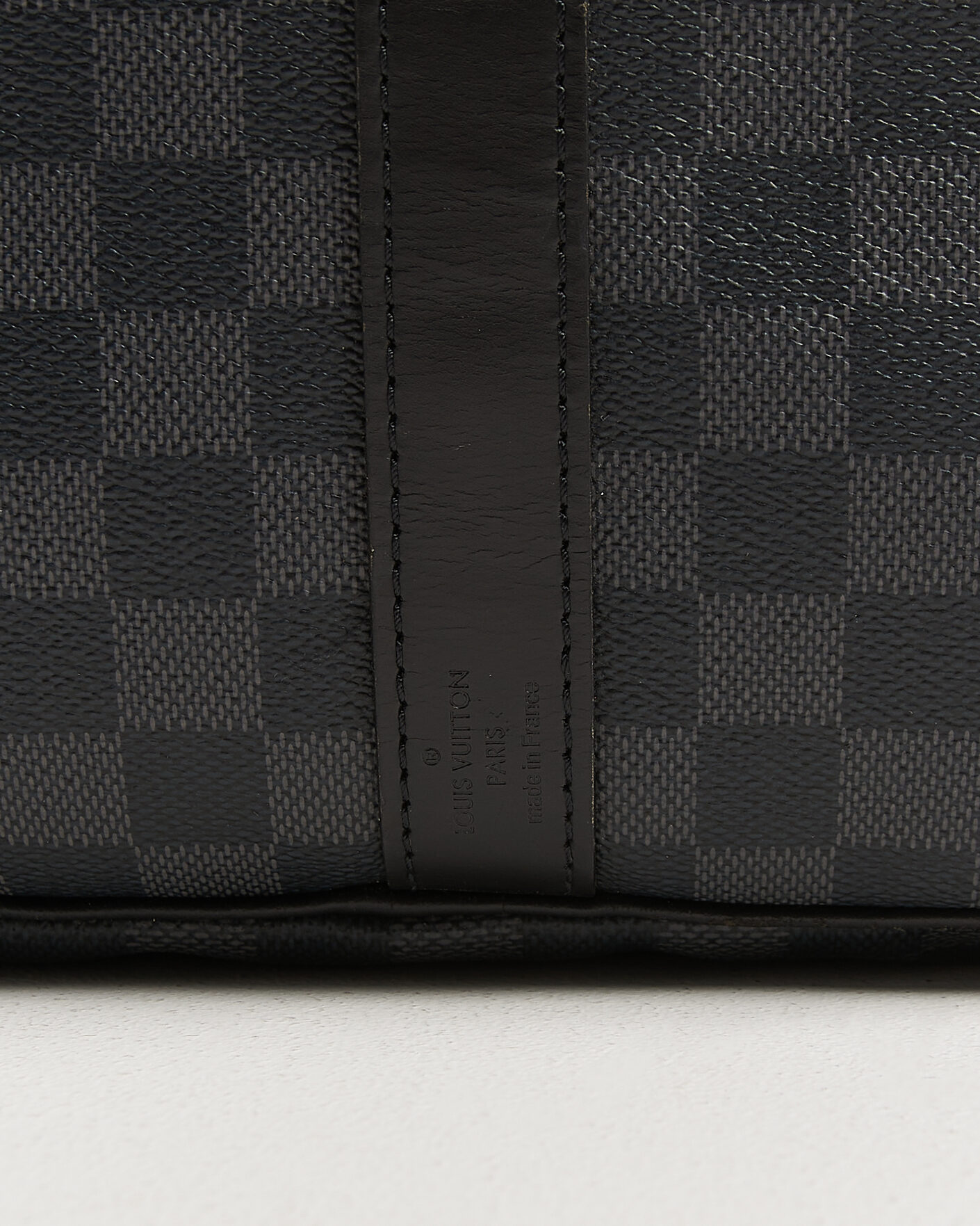 Hombres | Pre-Owned & Vintage Bags | Louis Vuitton Pre-Owned | Keepall 55 Bandouliére Damier Graphite
