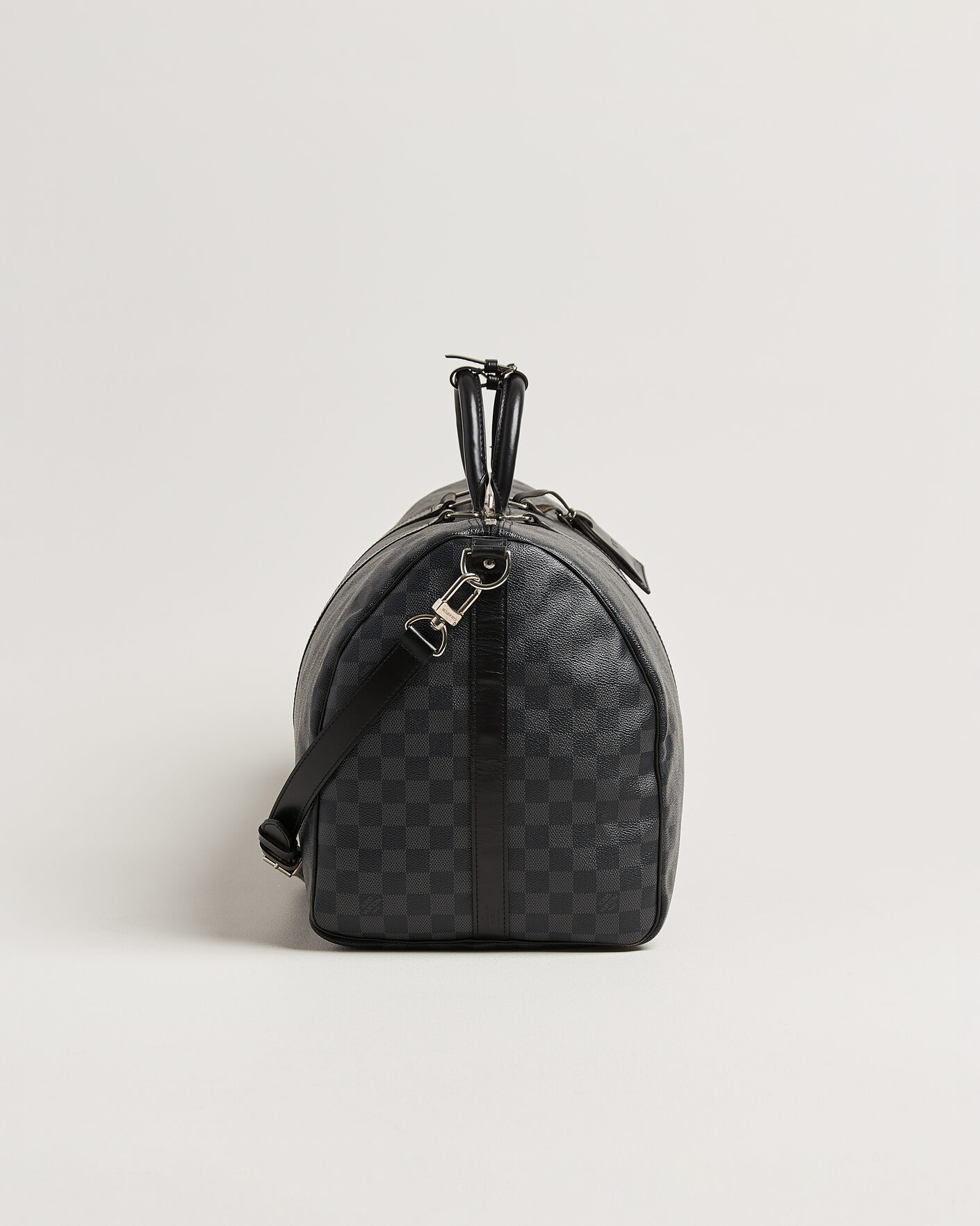 Hombres | Pre-Owned & Vintage Bags | Louis Vuitton Pre-Owned | Keepall 55 Bandouliére Damier Graphite