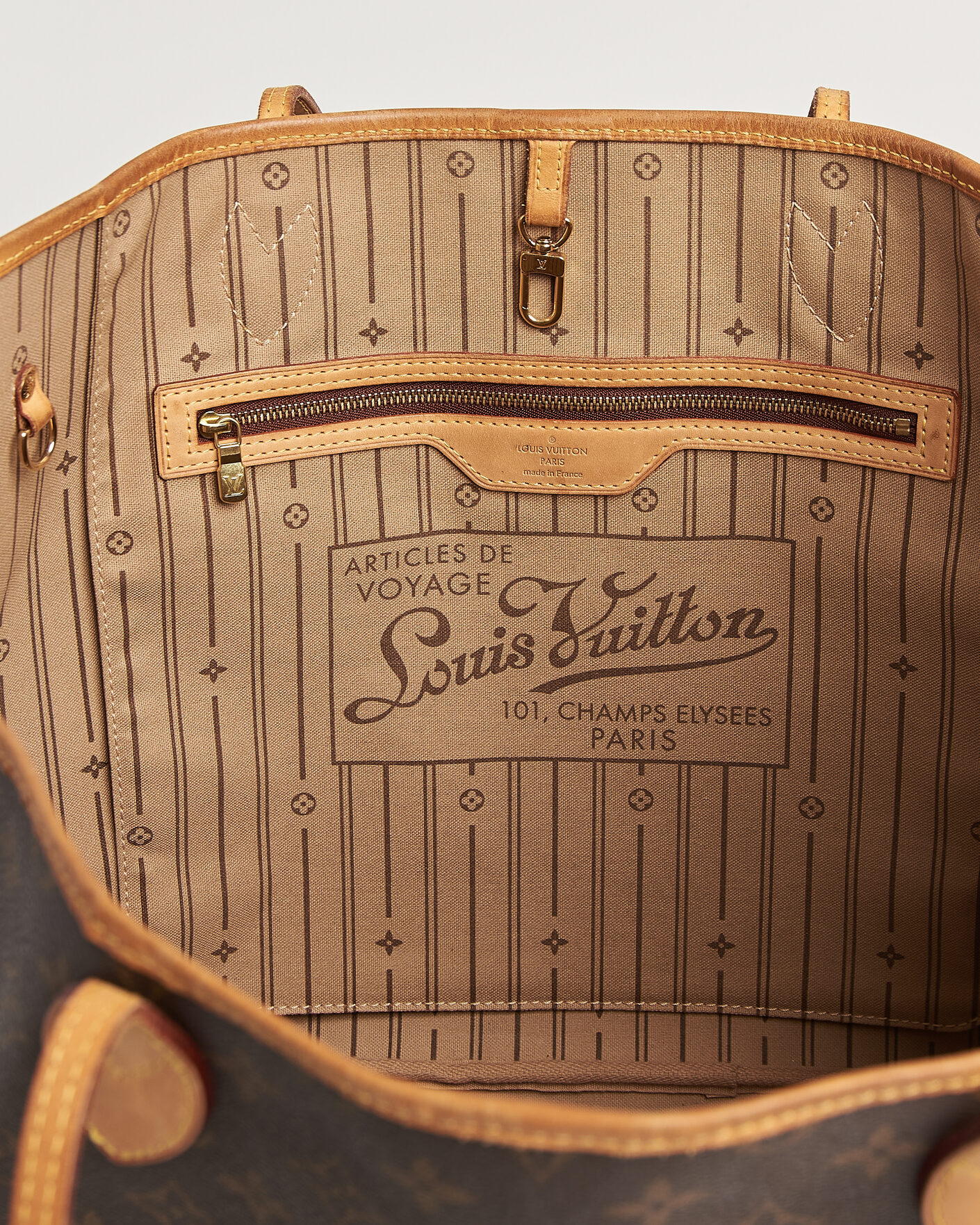 Hombres | Pre-Owned & Vintage Bags | Louis Vuitton Pre-Owned | Neverfull GM Monogram