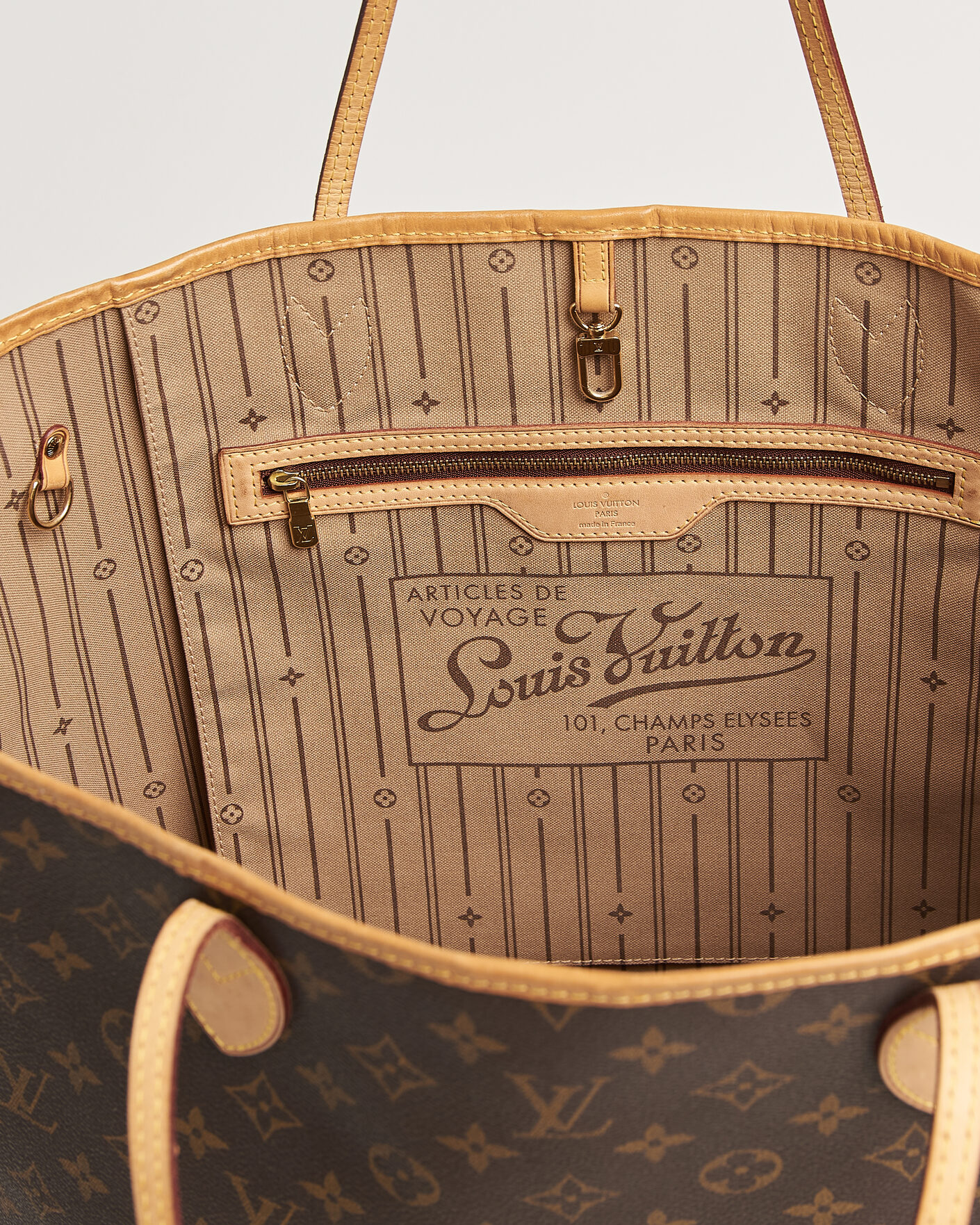 Hombres | Pre-Owned & Vintage Bags | Louis Vuitton Pre-Owned | Neverfull GM Monogram