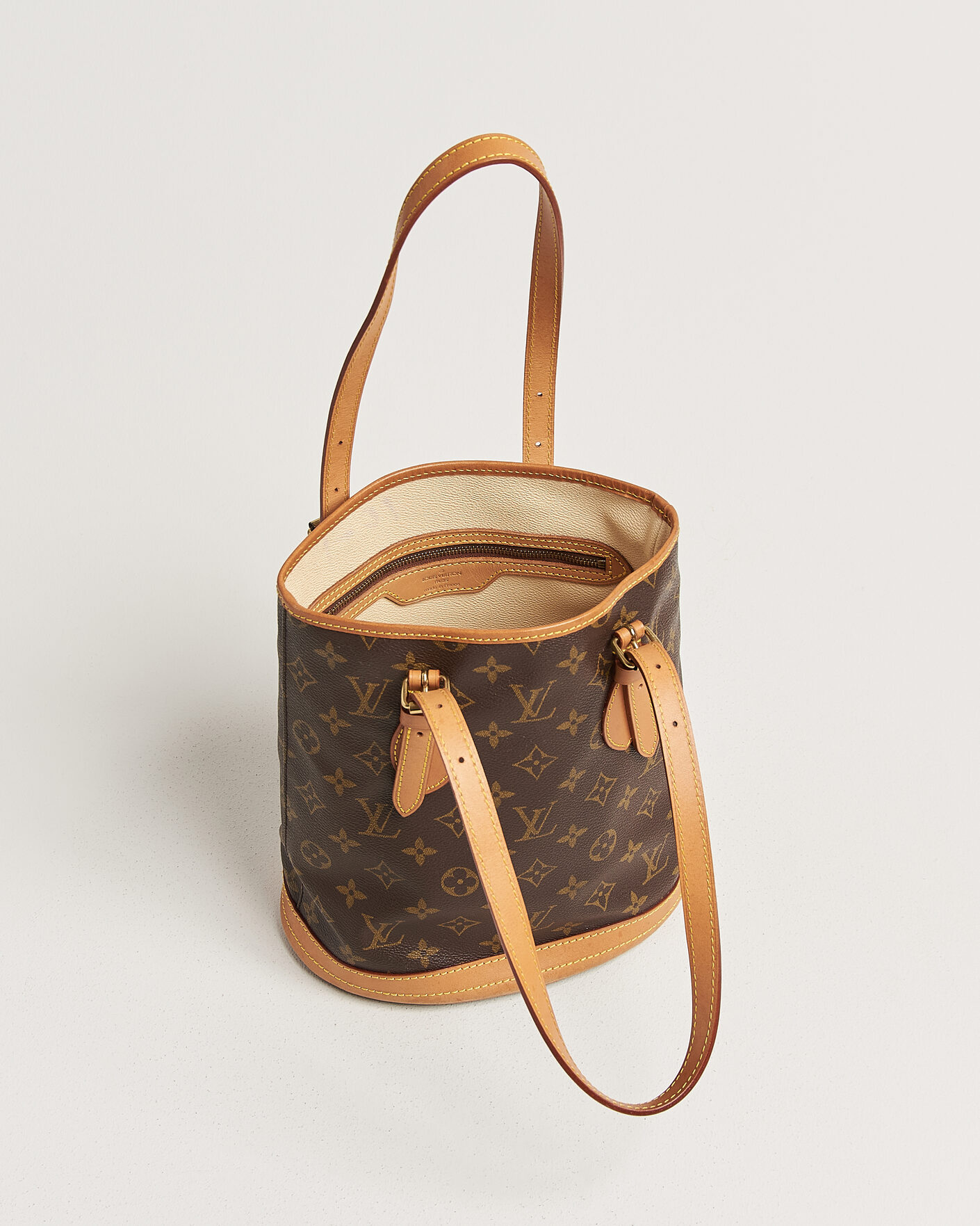 Hombres | Pre-Owned & Vintage Bags | Louis Vuitton Pre-Owned | Bucket PM Bag Monogram