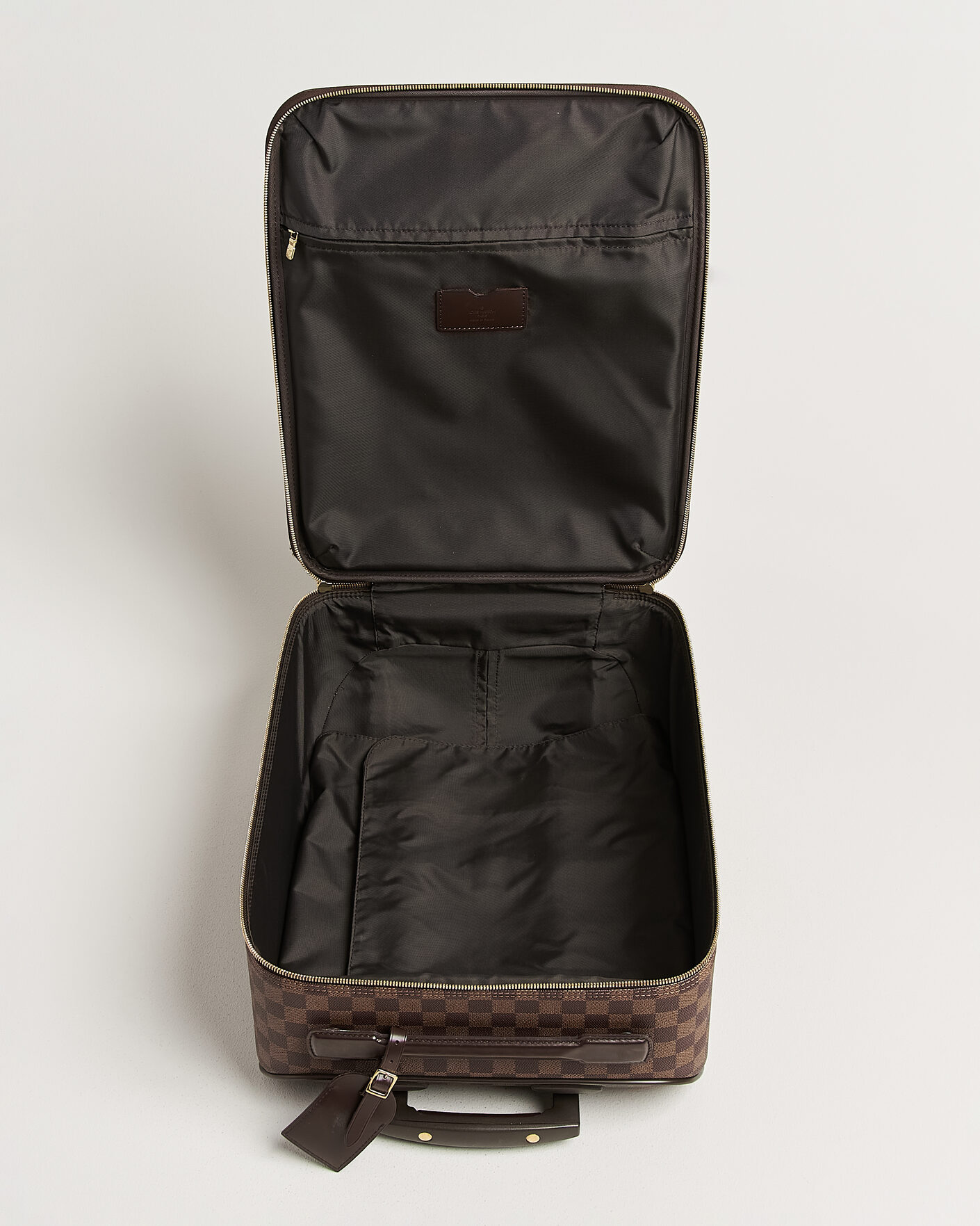 Hombres | Pre-Owned & Vintage Bags | Louis Vuitton Pre-Owned | Pegase 45 Trolley Case Damier Ebene