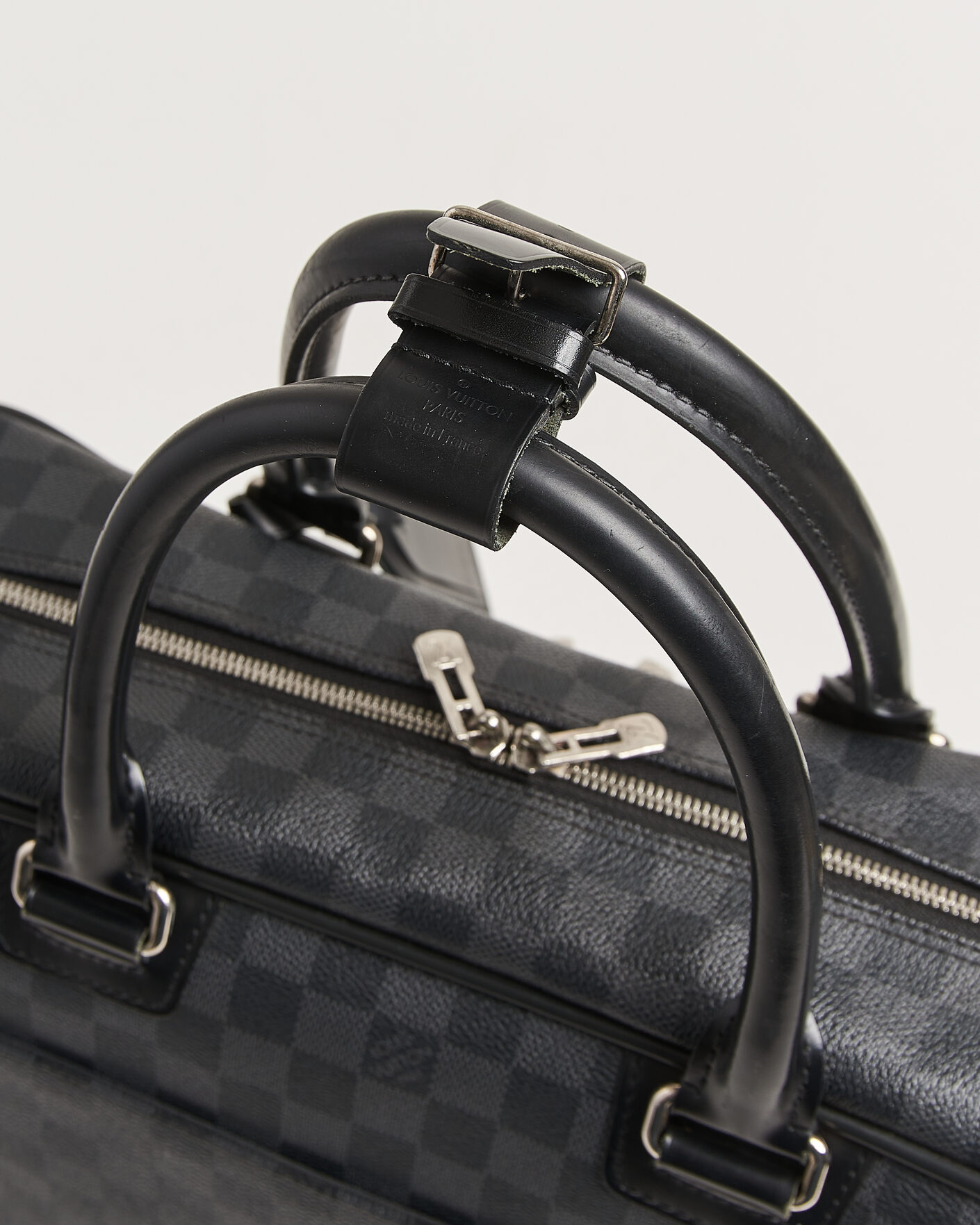 Hombres | Pre-Owned & Vintage Bags | Louis Vuitton Pre-Owned | Agal Bag Damier Graphite