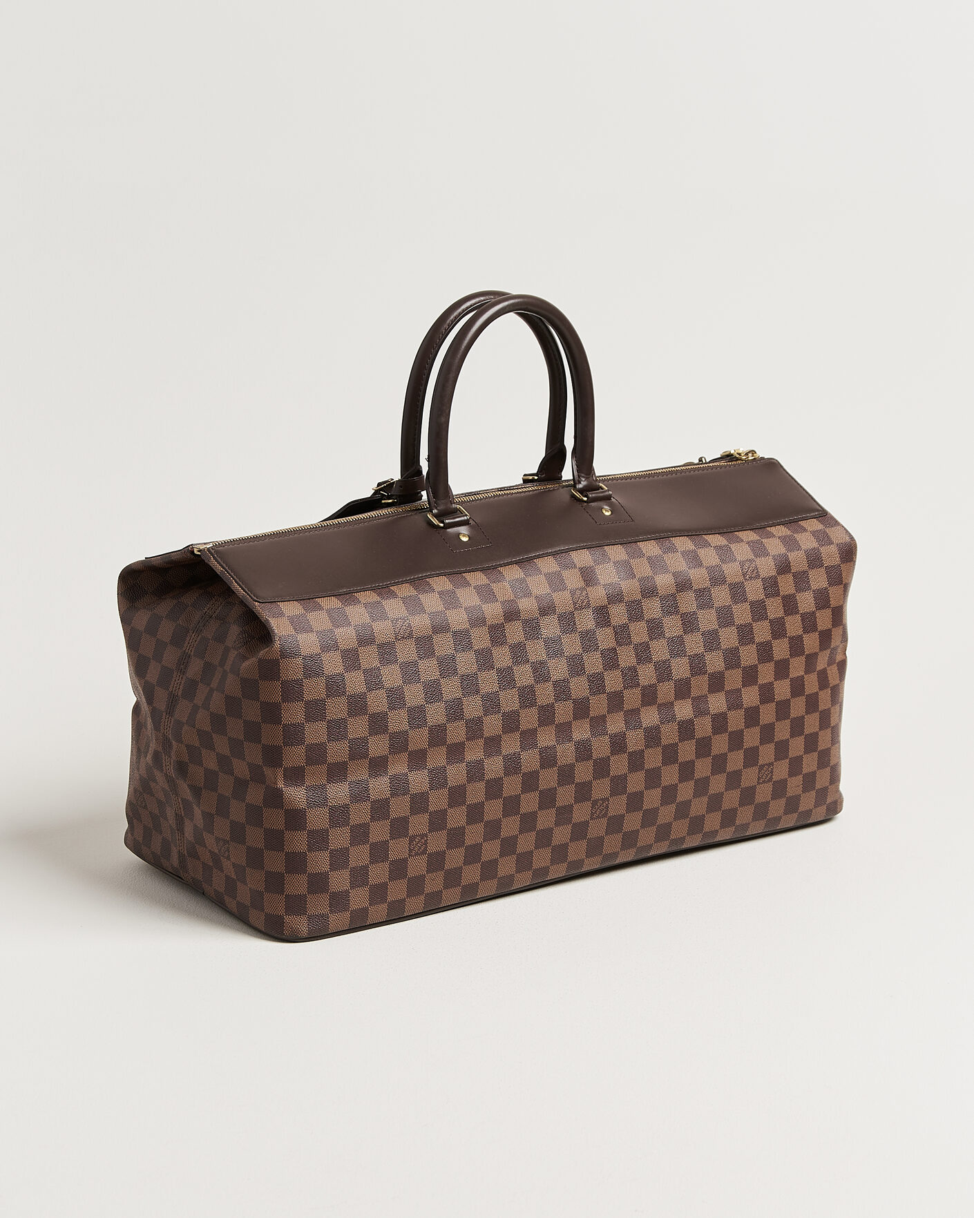 Hombres | Pre-Owned & Vintage Bags | Louis Vuitton Pre-Owned | Greenwich GM Travel Bag Damier Ebene