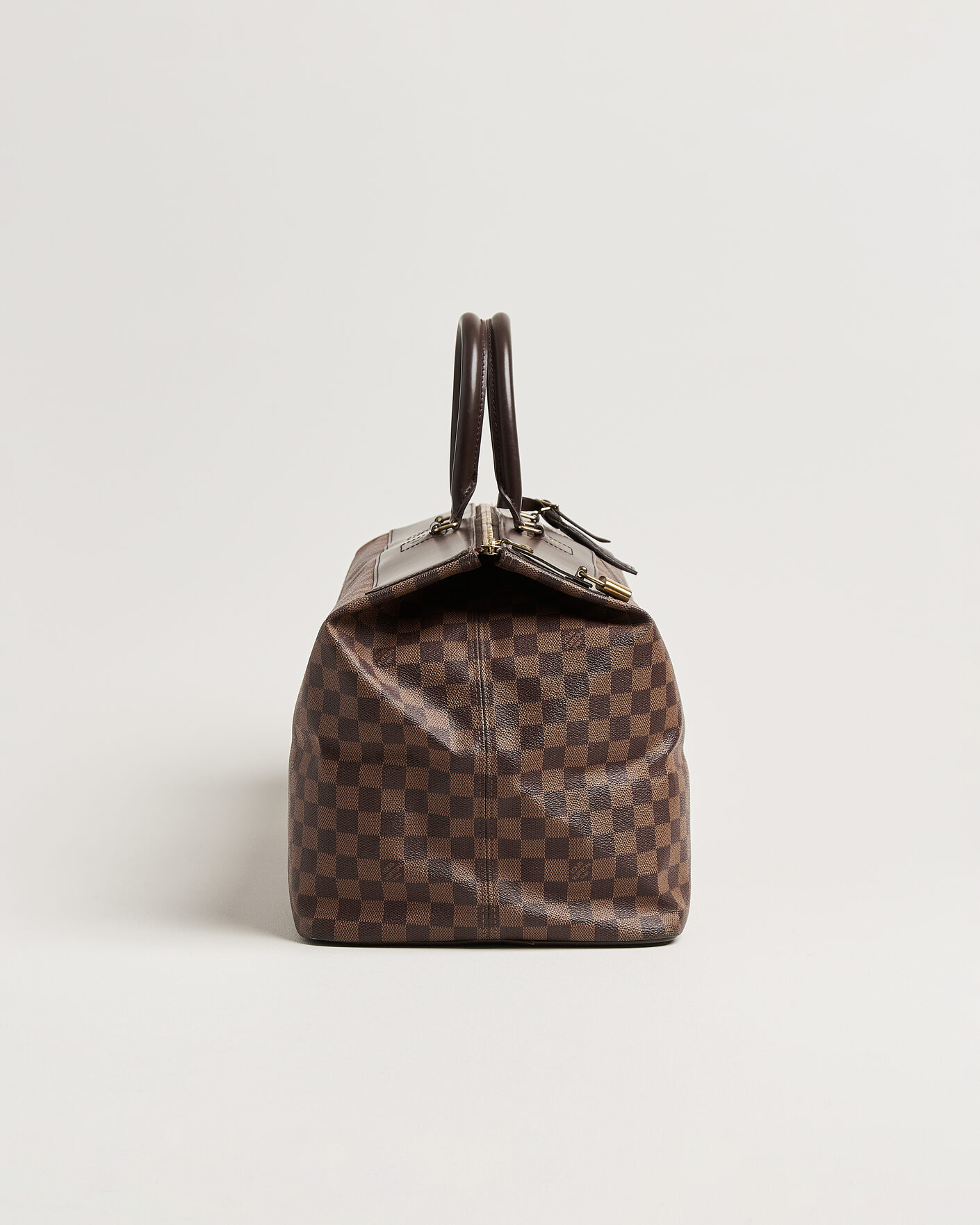 Hombres | Pre-Owned & Vintage Bags | Louis Vuitton Pre-Owned | Greenwich GM Travel Bag Damier Ebene