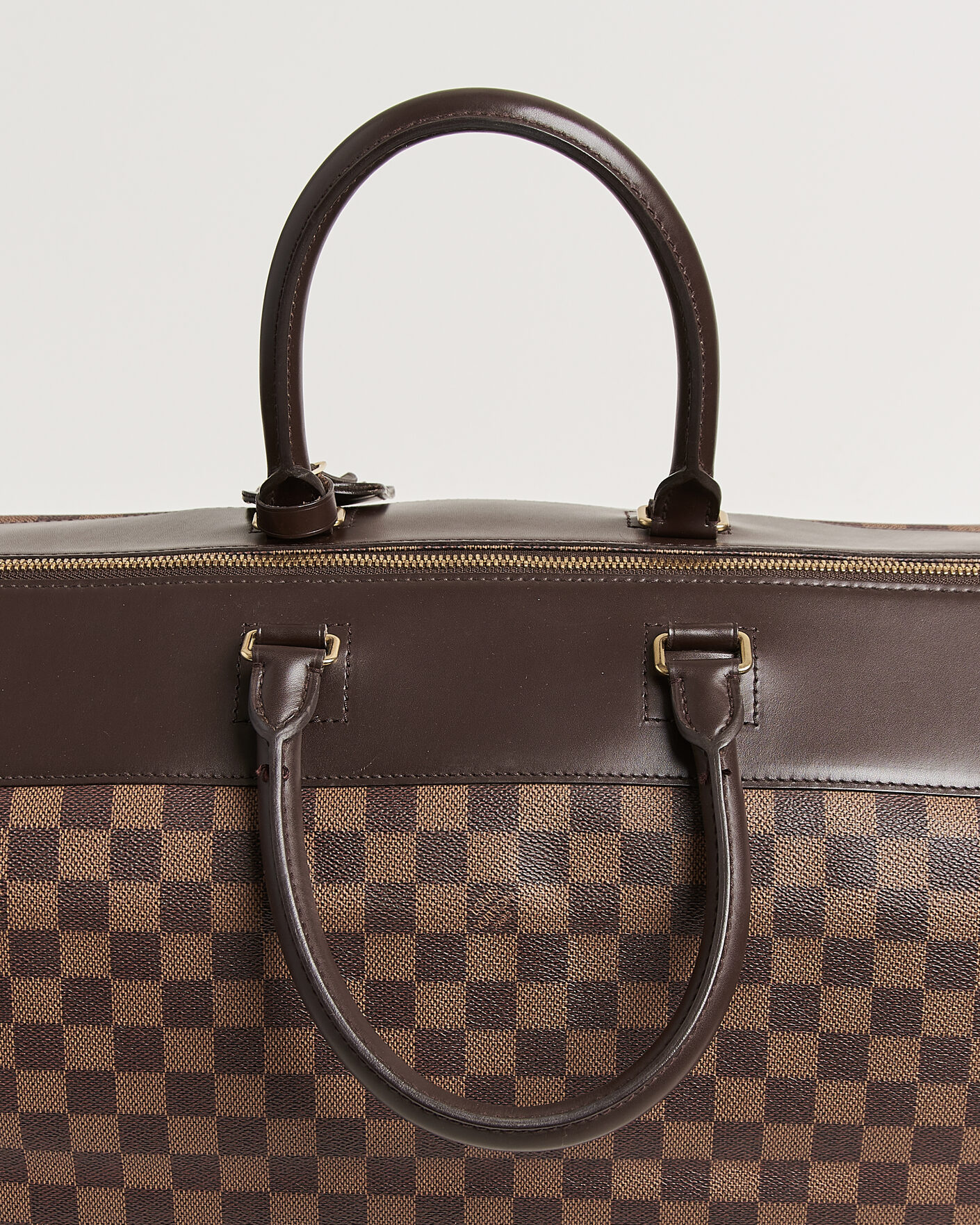 Hombres | Pre-Owned & Vintage Bags | Louis Vuitton Pre-Owned | Greenwich GM Travel Bag Damier Ebene