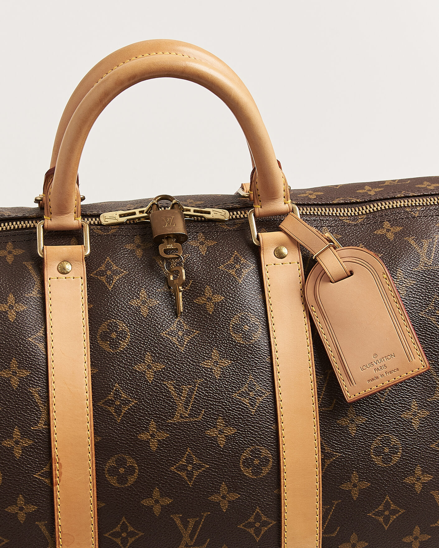 Hombres | Pre-Owned & Vintage Bags | Louis Vuitton Pre-Owned | Keepall 55 Bandouliére Monogram