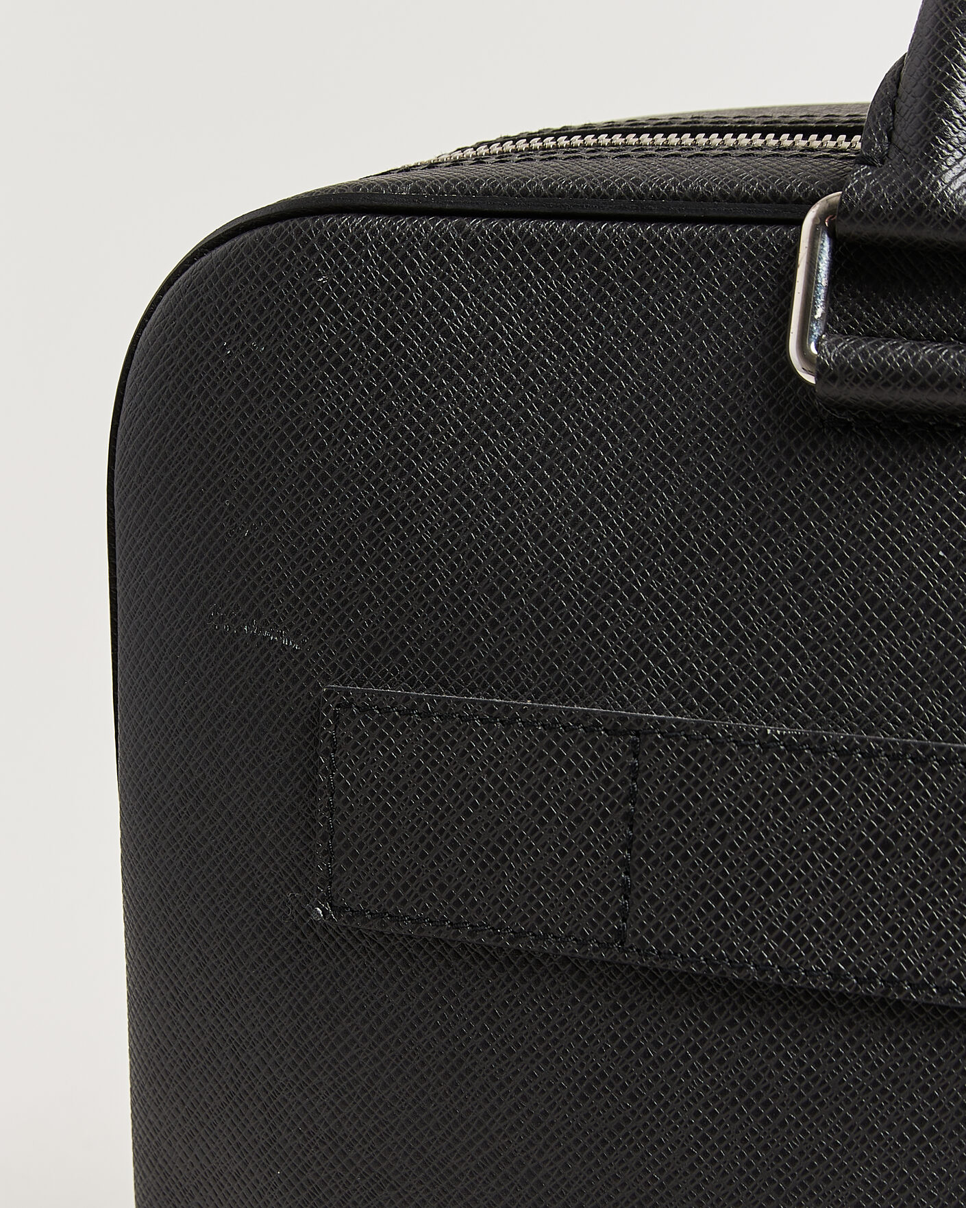 Hombres | Pre-Owned & Vintage Bags | Louis Vuitton Pre-Owned | Overnight Bag Taiga Leather Black
