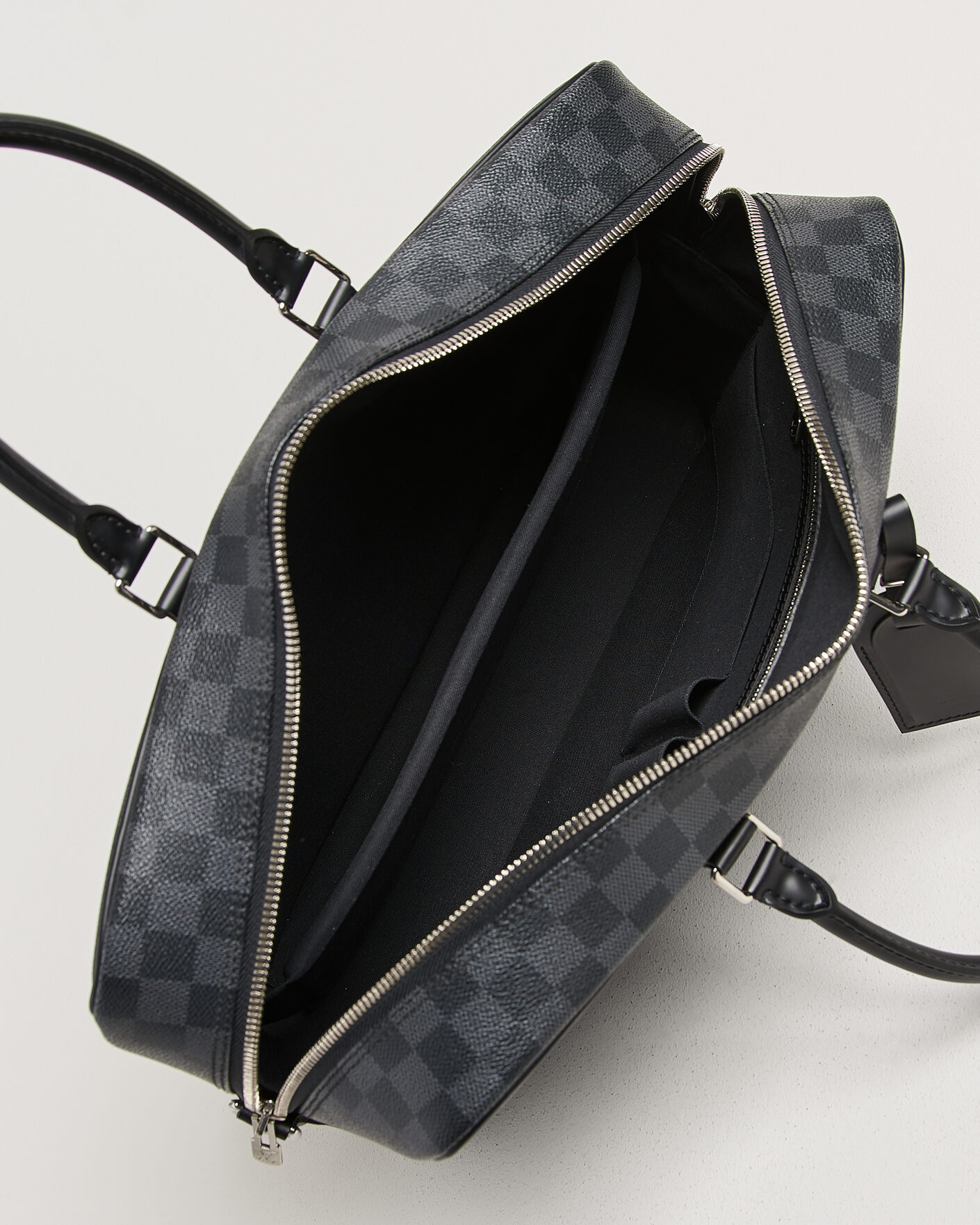 Hombres | Pre-Owned & Vintage Bags | Louis Vuitton Pre-Owned | Porte Documents Voyage Damier Graphite