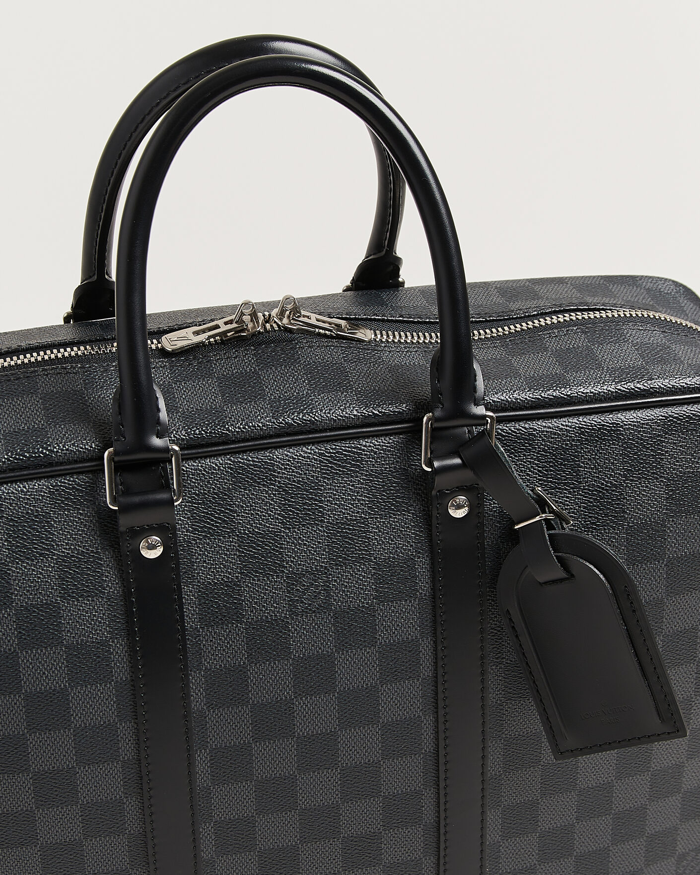 Hombres | Pre-Owned & Vintage Bags | Louis Vuitton Pre-Owned | Porte Documents Voyage Damier Graphite