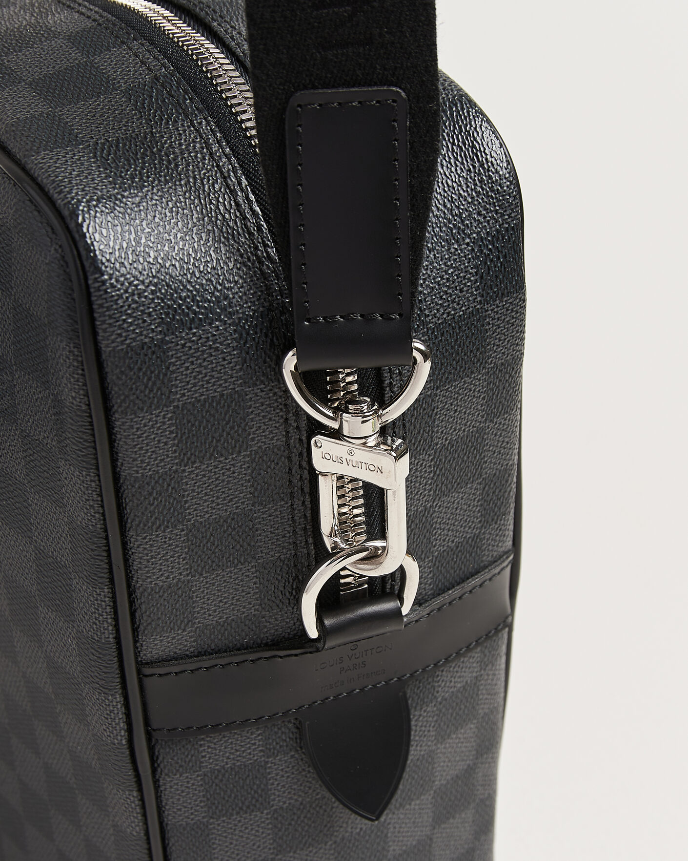 Hombres | Pre-Owned & Vintage Bags | Louis Vuitton Pre-Owned | Porte Documents Voyage Damier Graphite