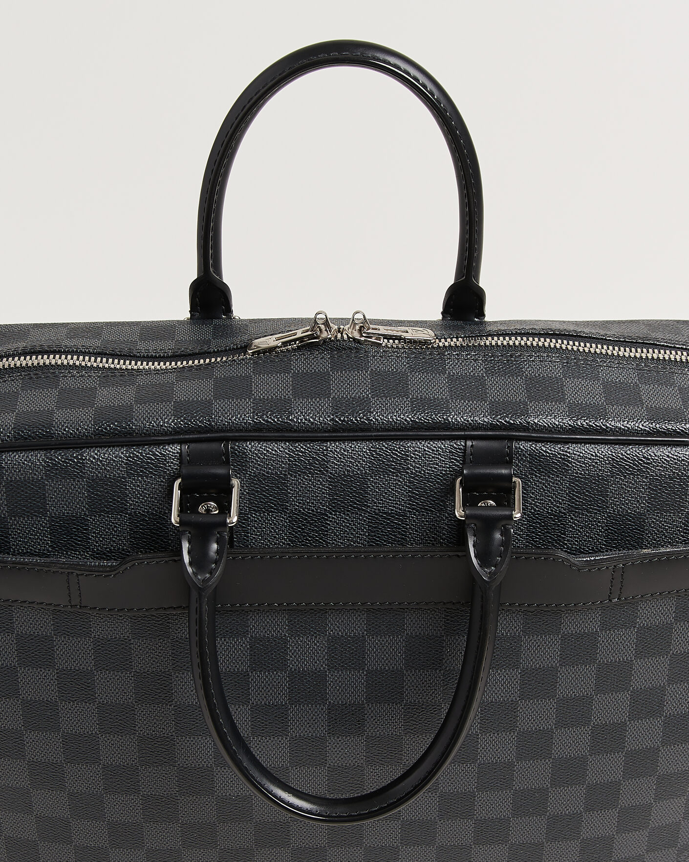Hombres | Pre-Owned & Vintage Bags | Louis Vuitton Pre-Owned | Porte Documents Voyage Damier Graphite