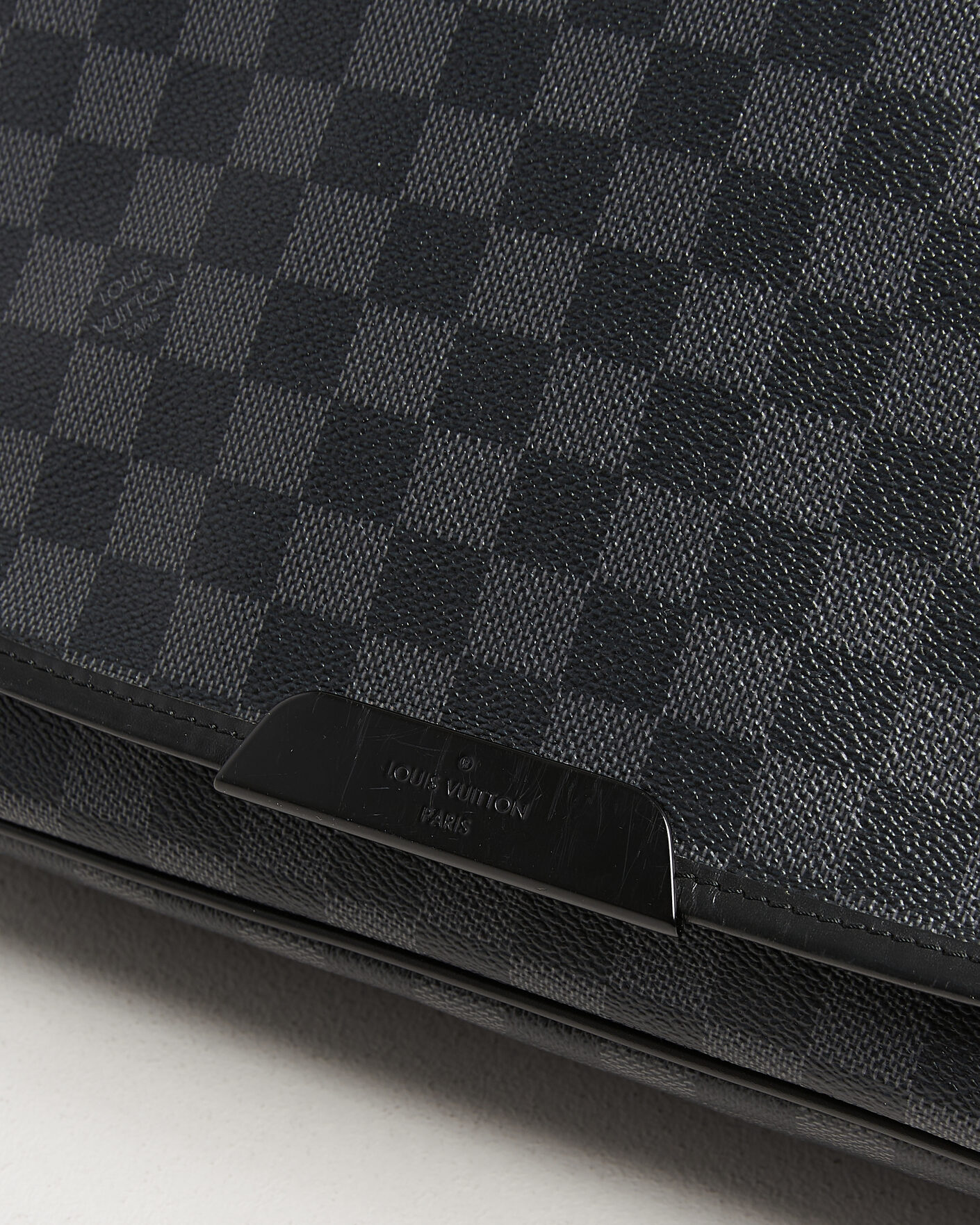 Hombres | Pre-Owned & Vintage Bags | Louis Vuitton Pre-Owned | Daniel MM Shoulder Bag Damier Graphite
