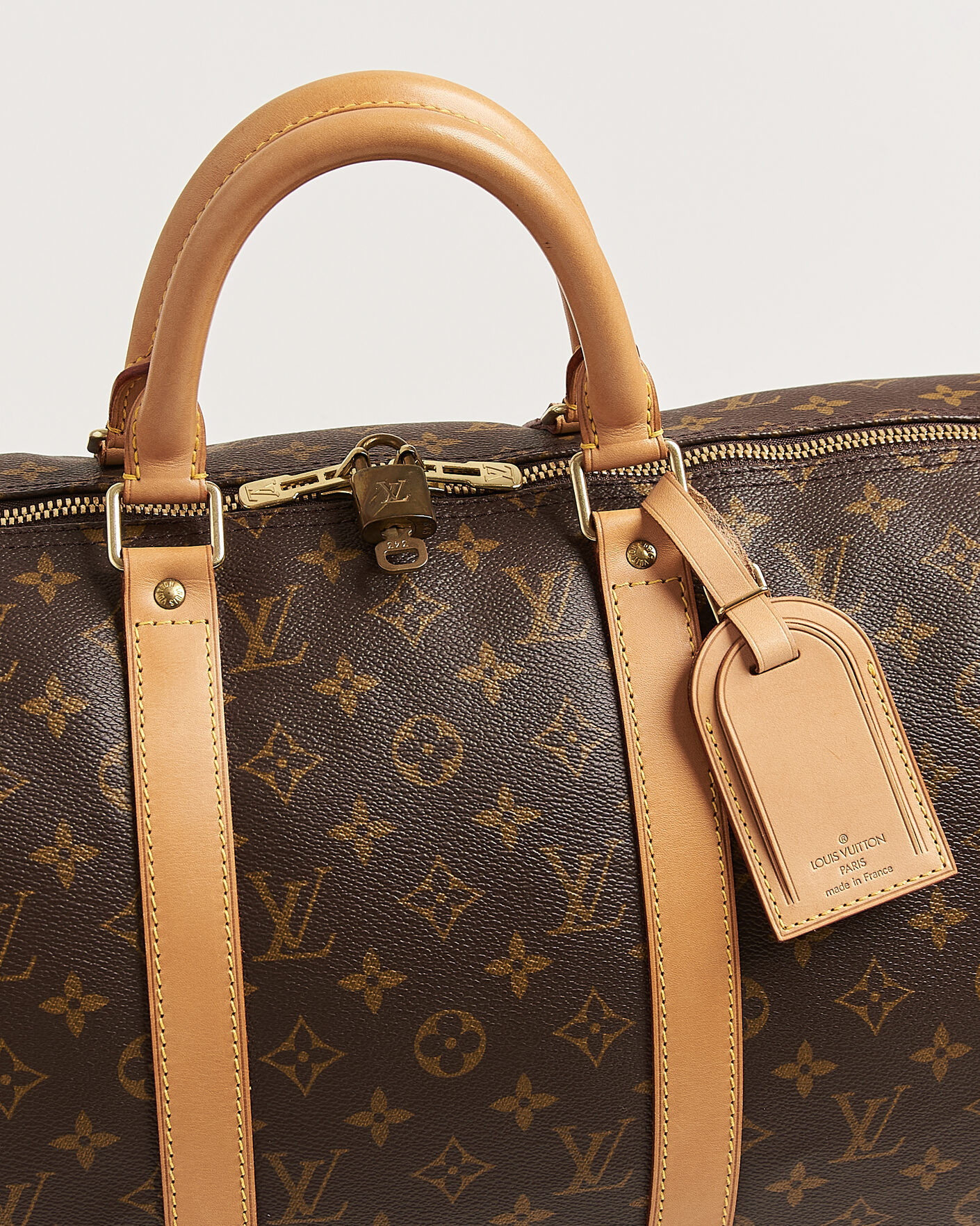 Hombres | Pre-Owned & Vintage Bags | Louis Vuitton Pre-Owned | Keepall 50 Bandouliére Monogram