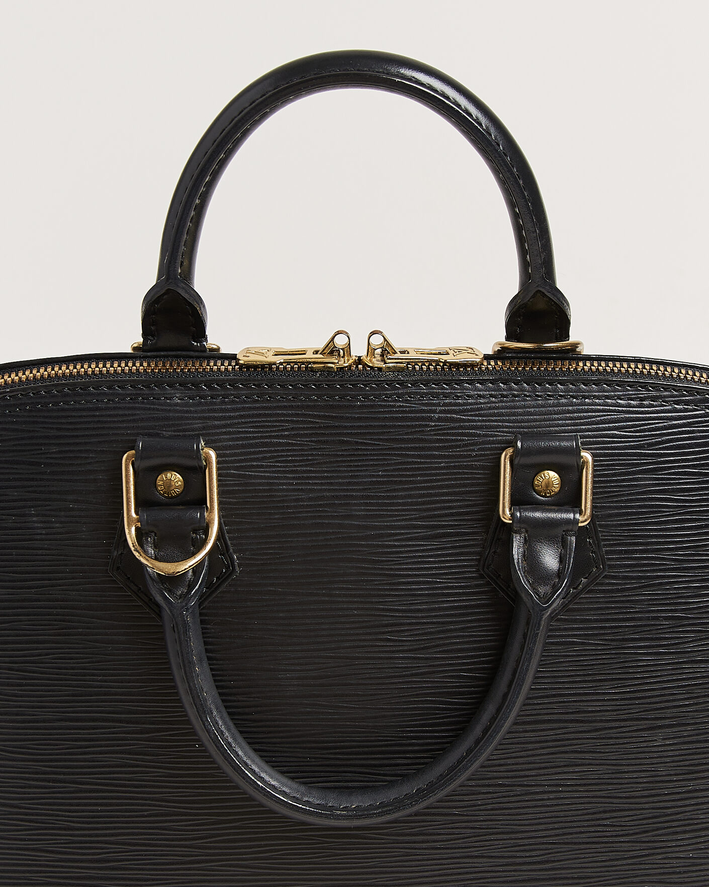 Hombres | Pre-Owned & Vintage Bags | Louis Vuitton Pre-Owned | Alma PM Bag Epi Leather Black
