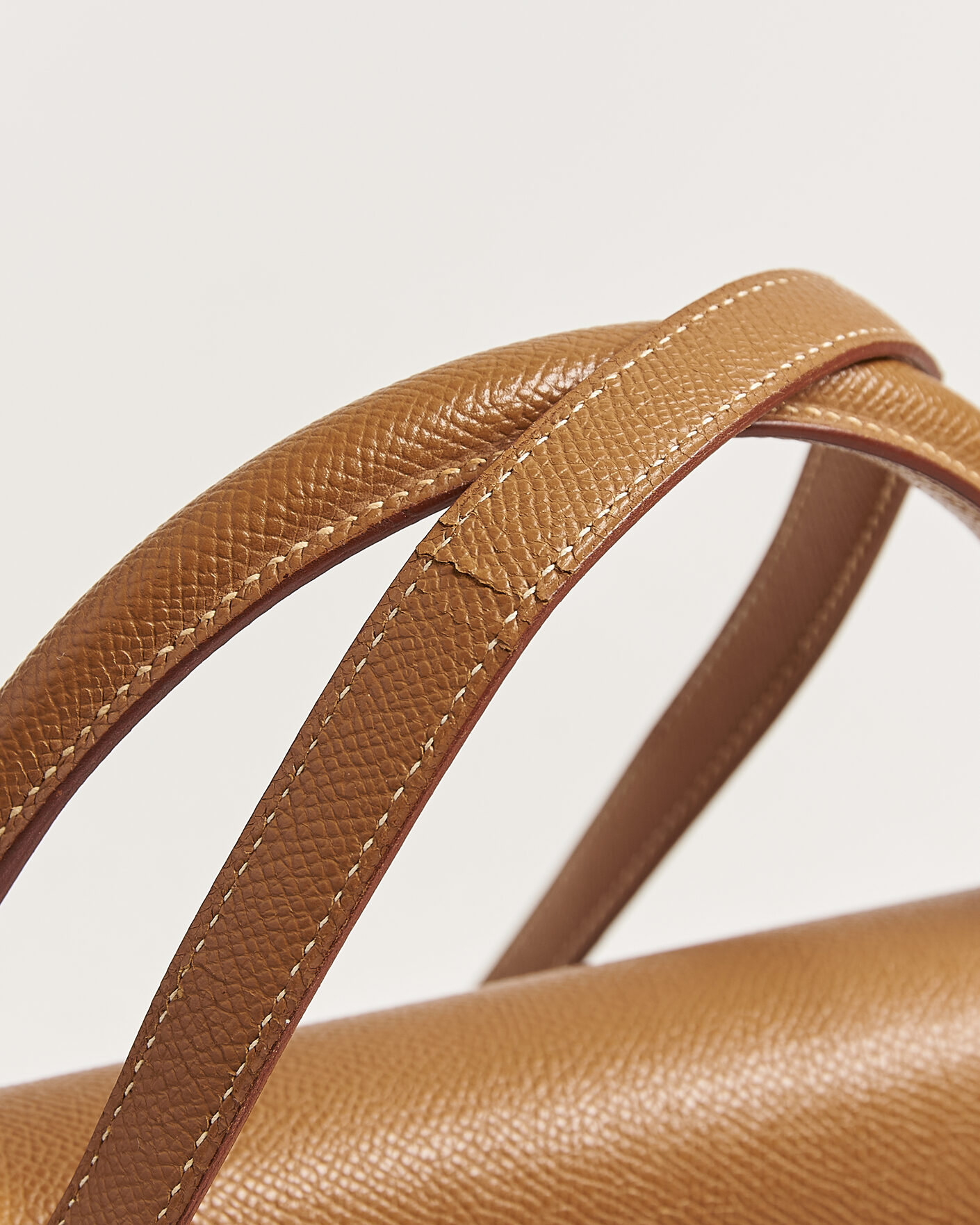 Hombres | Pre-Owned & Vintage Bags | Hermès Pre-Owned | Kelly 32 Courchevel Leather Gold