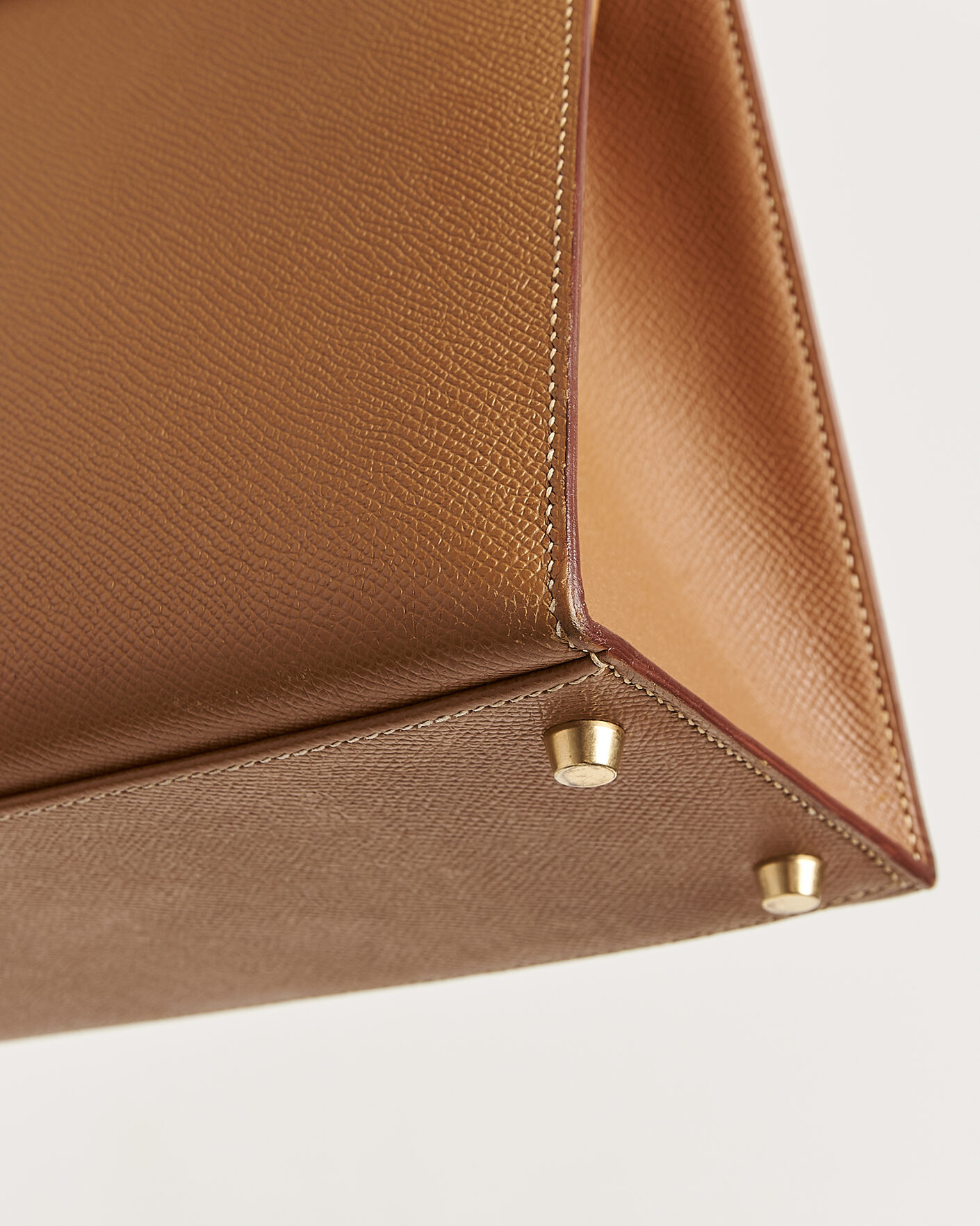 Hombres | Pre-Owned & Vintage Bags | Hermès Pre-Owned | Kelly 32 Courchevel Leather Gold