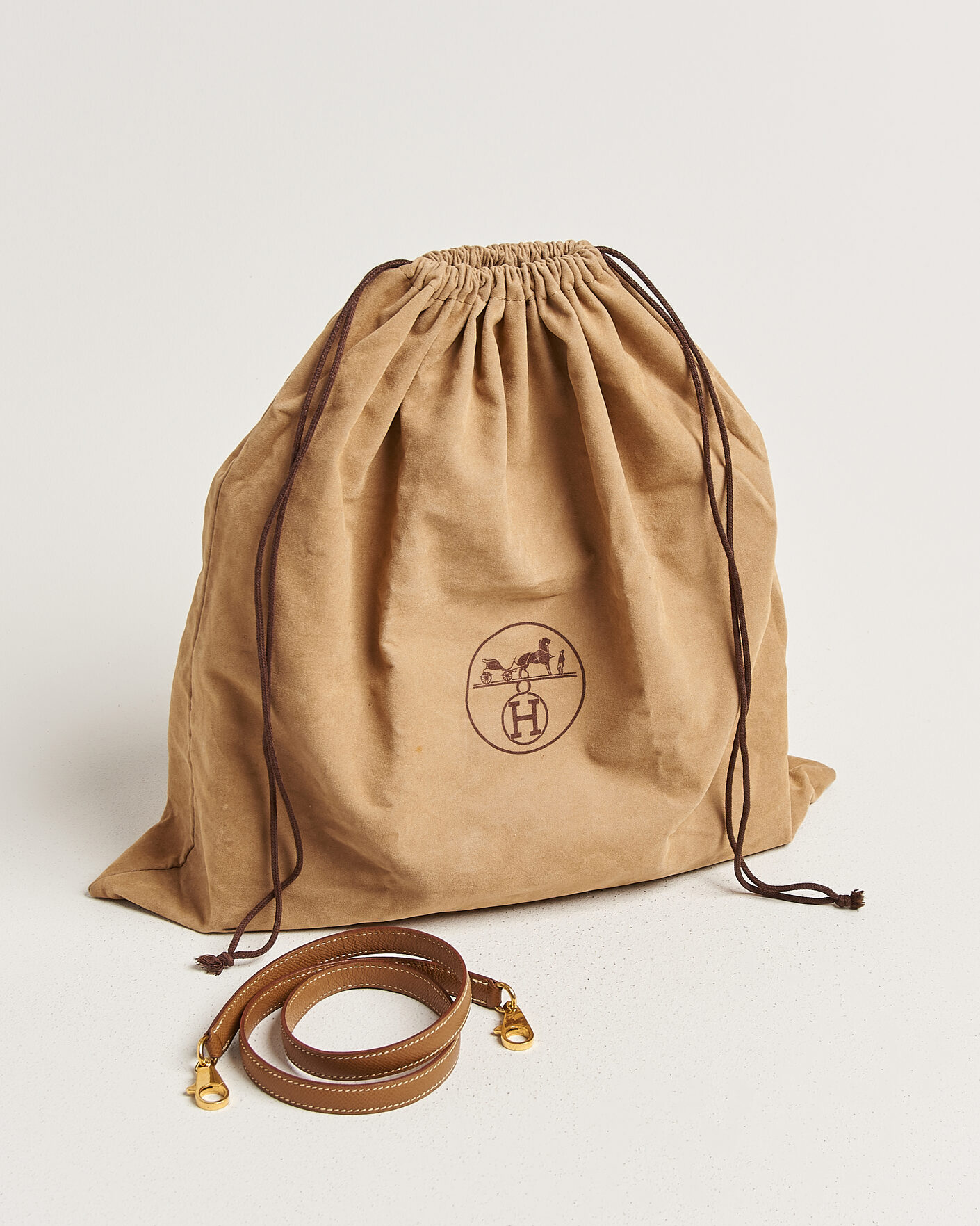 Hombres | Pre-Owned & Vintage Bags | Hermès Pre-Owned | Kelly 32 Courchevel Leather Gold