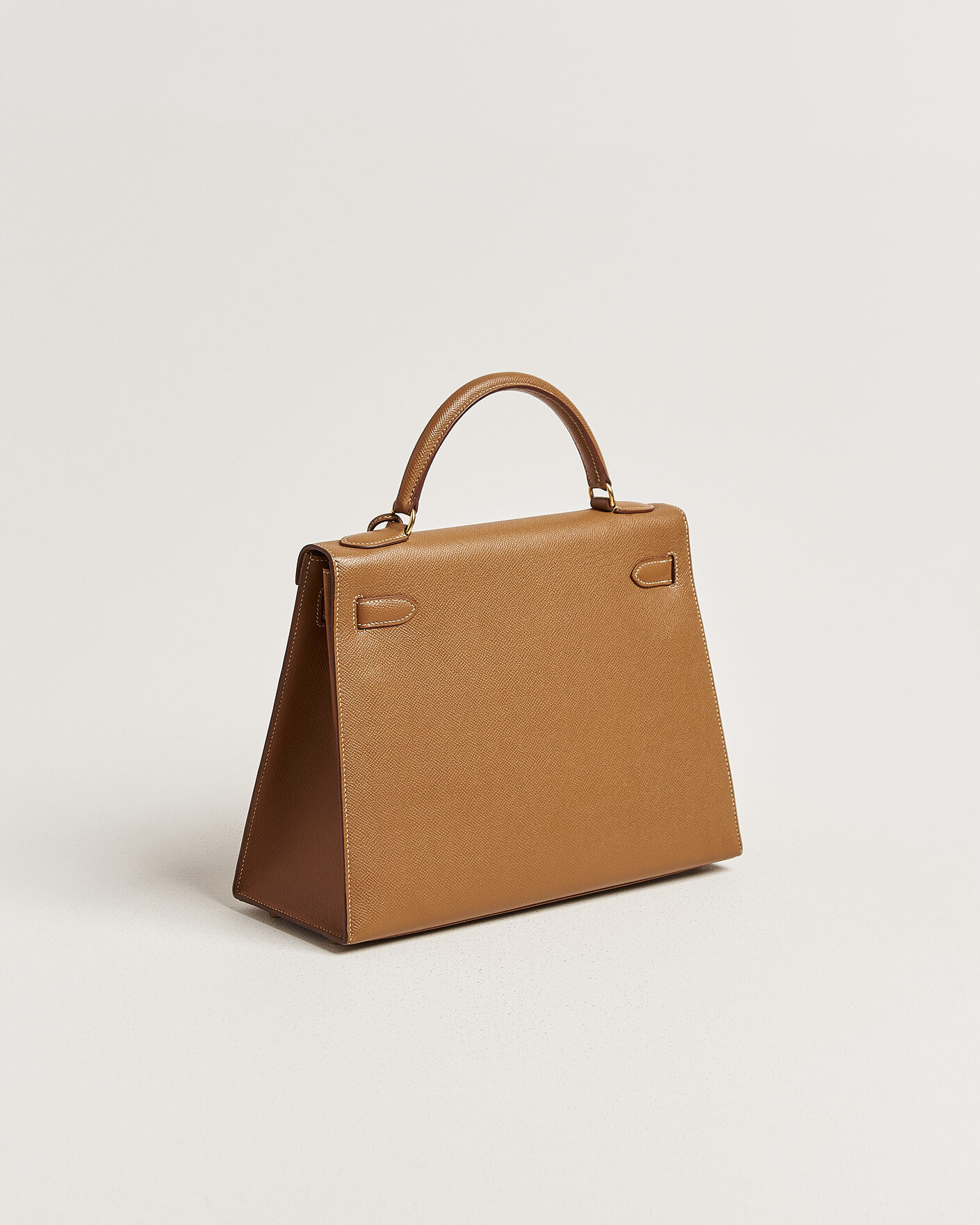 Hombres | Pre-Owned & Vintage Bags | Hermès Pre-Owned | Kelly 32 Courchevel Leather Gold