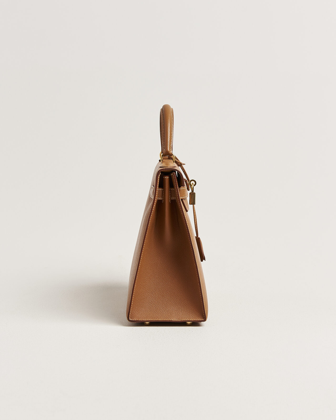 Hombres | Pre-Owned & Vintage Bags | Hermès Pre-Owned | Kelly 32 Courchevel Leather Gold