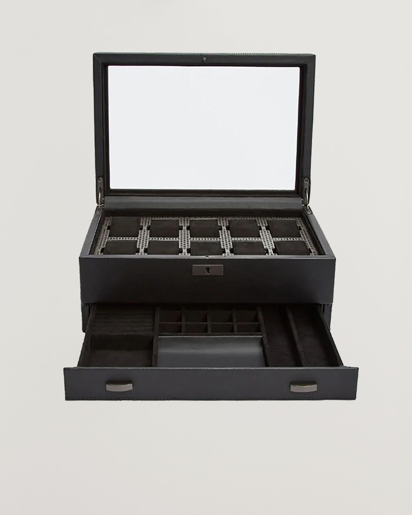 Hombres | Cajas para relojes y joyas | WOLF | Axis 10-Piece Watch Box Copper