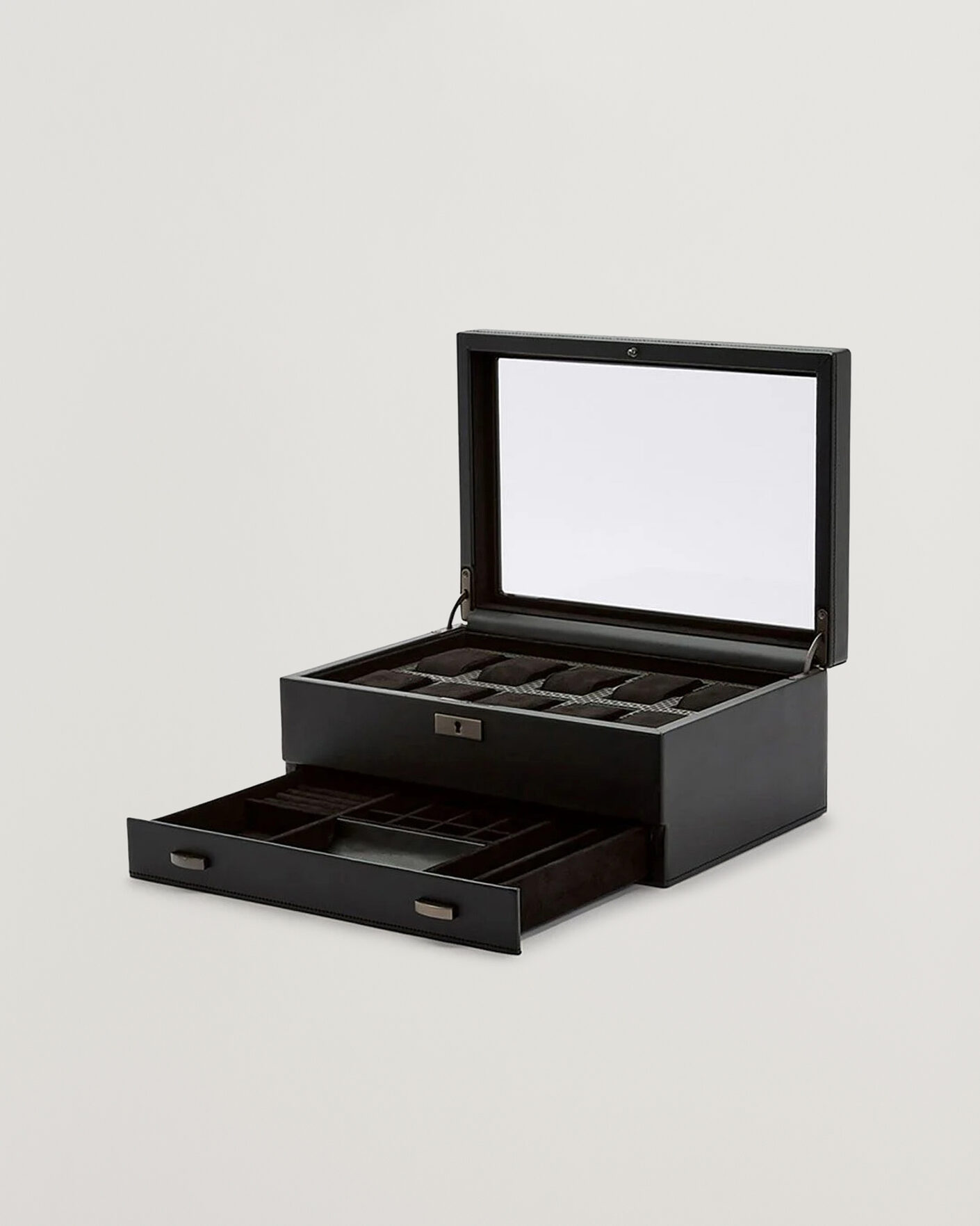 Hombres | Cajas para relojes y joyas | WOLF | Axis 10-Piece Watch Box Copper