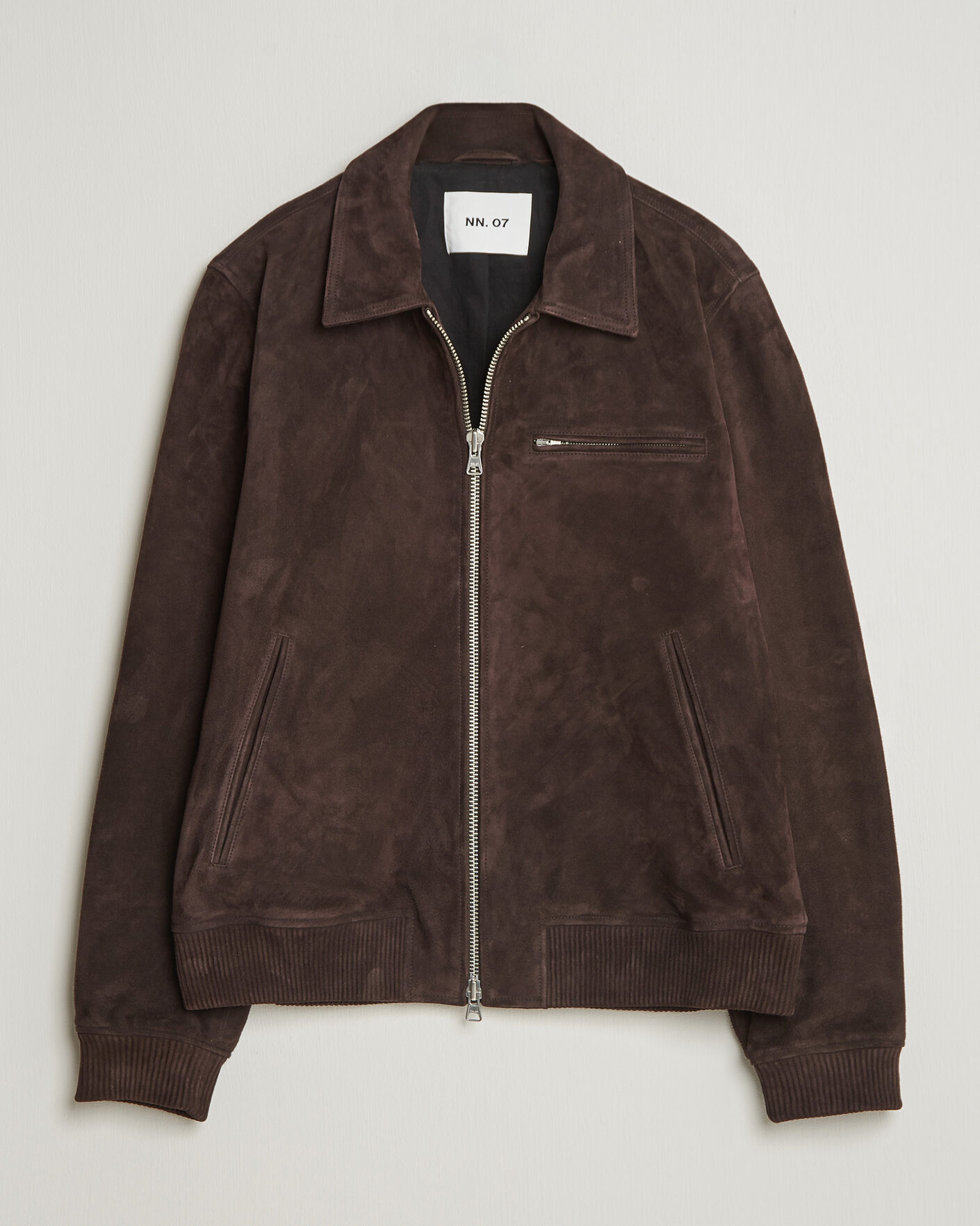 Hombres | Abrigos y chaquetas | NN07 | Owen Suede Jacket Dusky Port