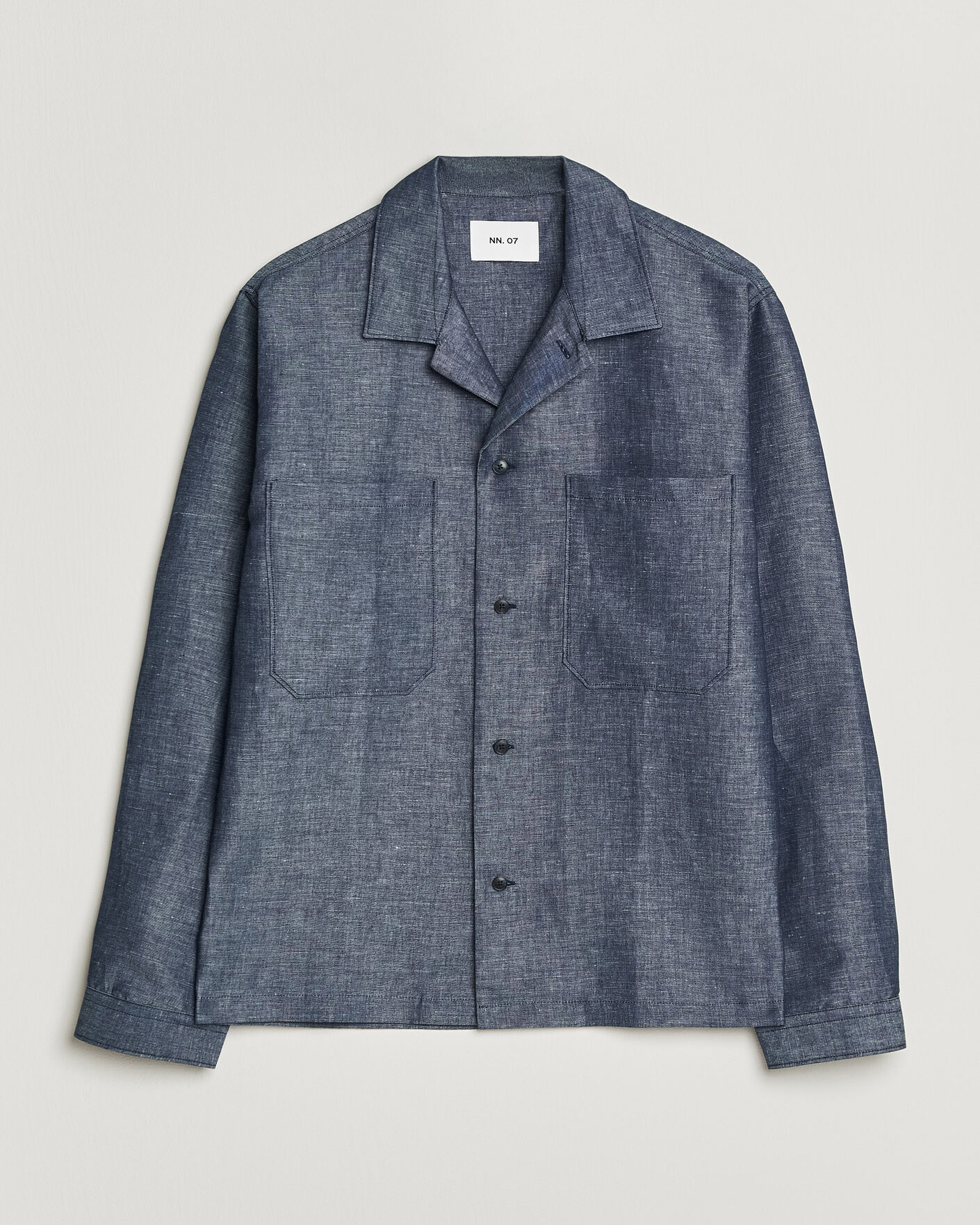 Hombres | Camisas | NN07 | Rob Denim Overshirt Raw Indigo