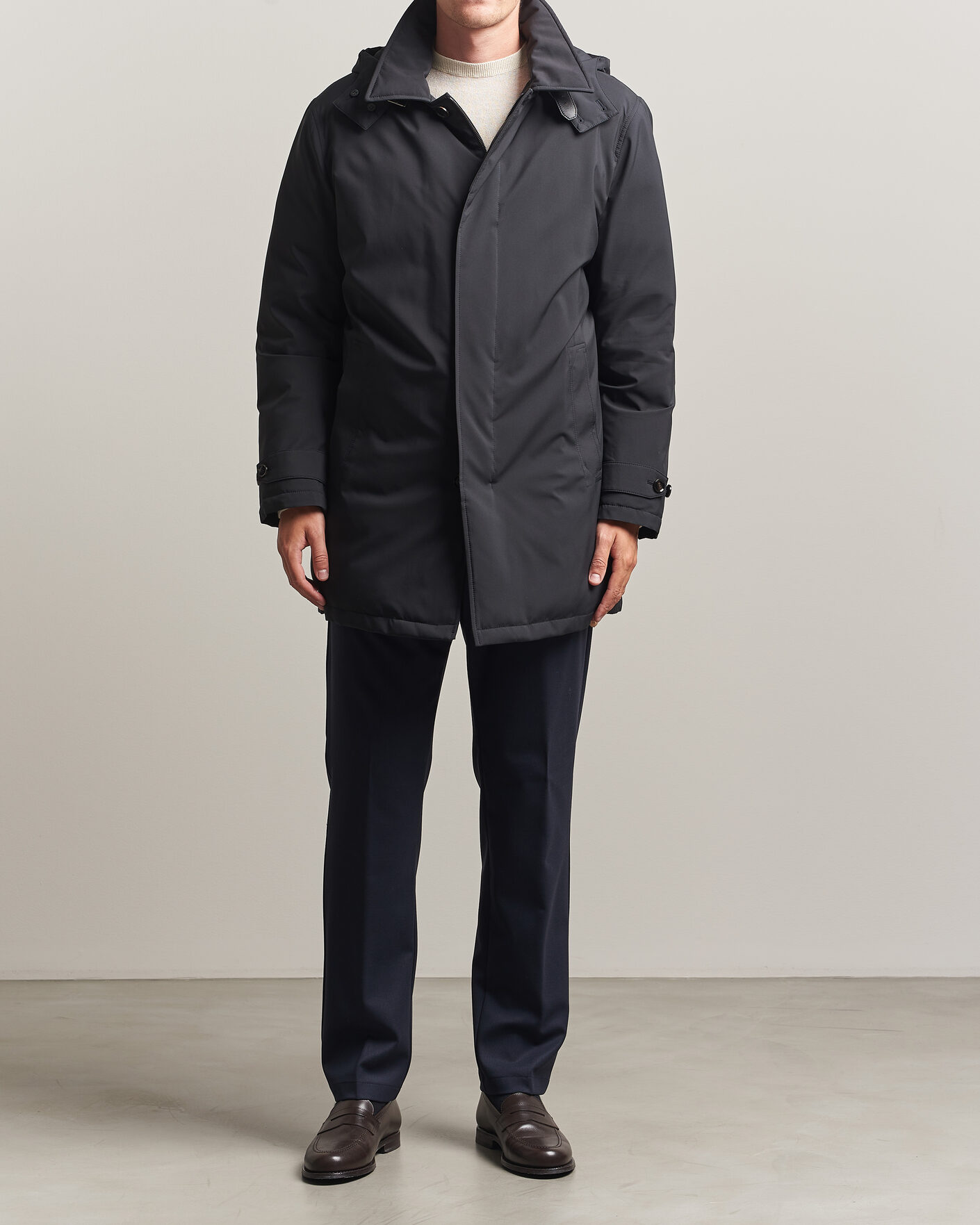 Hombres | Abrigos y chaquetas | Brioni | Performa Down Coat Navy