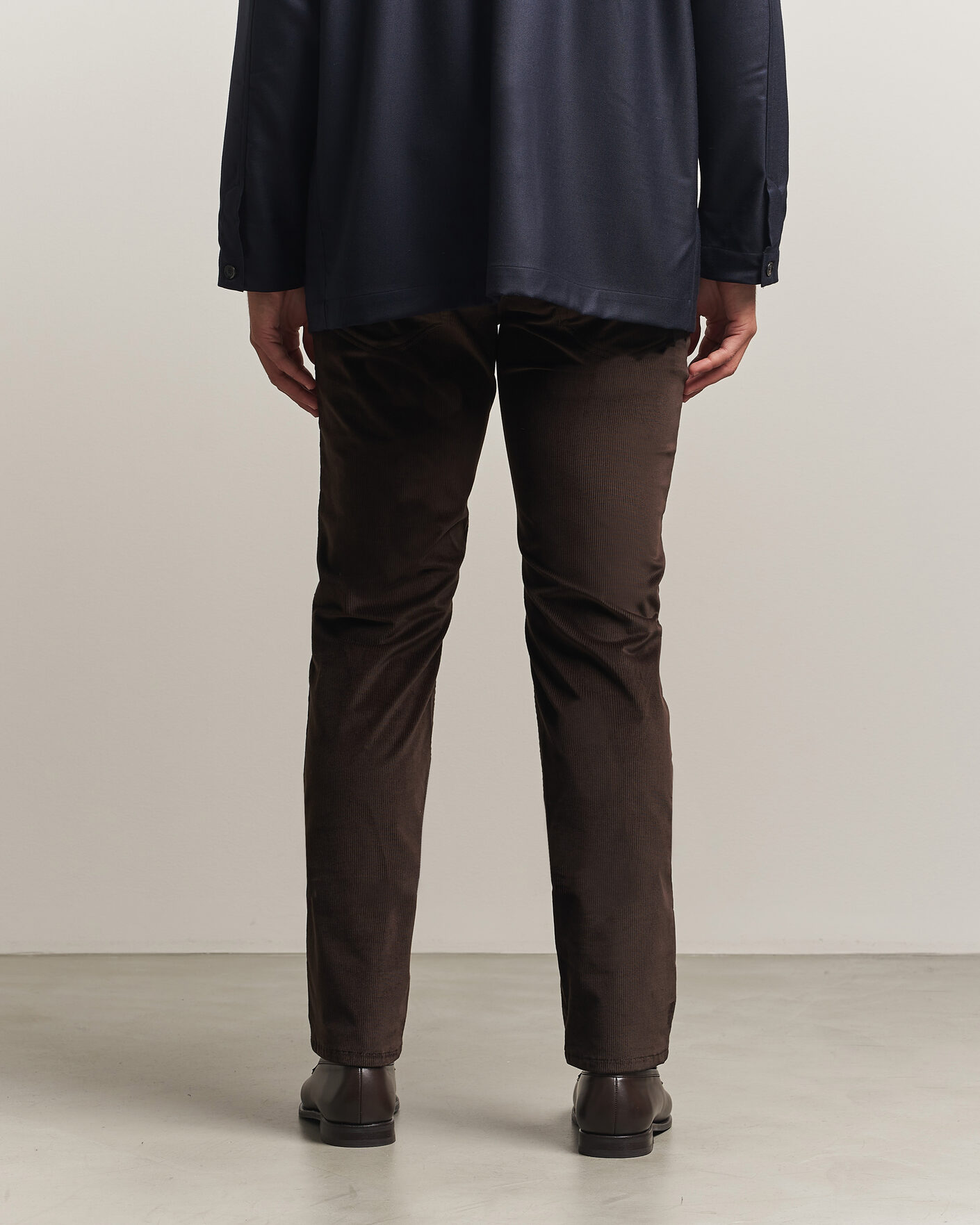 Hombres | Pantalones | Brioni | 5-Pocket Corduroy Pants Dark Brown