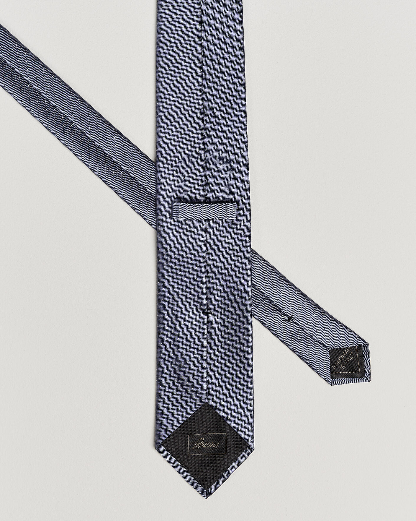 Hombres | Corbatas | Brioni | Jacquard Dot Silk Tie Light Blue