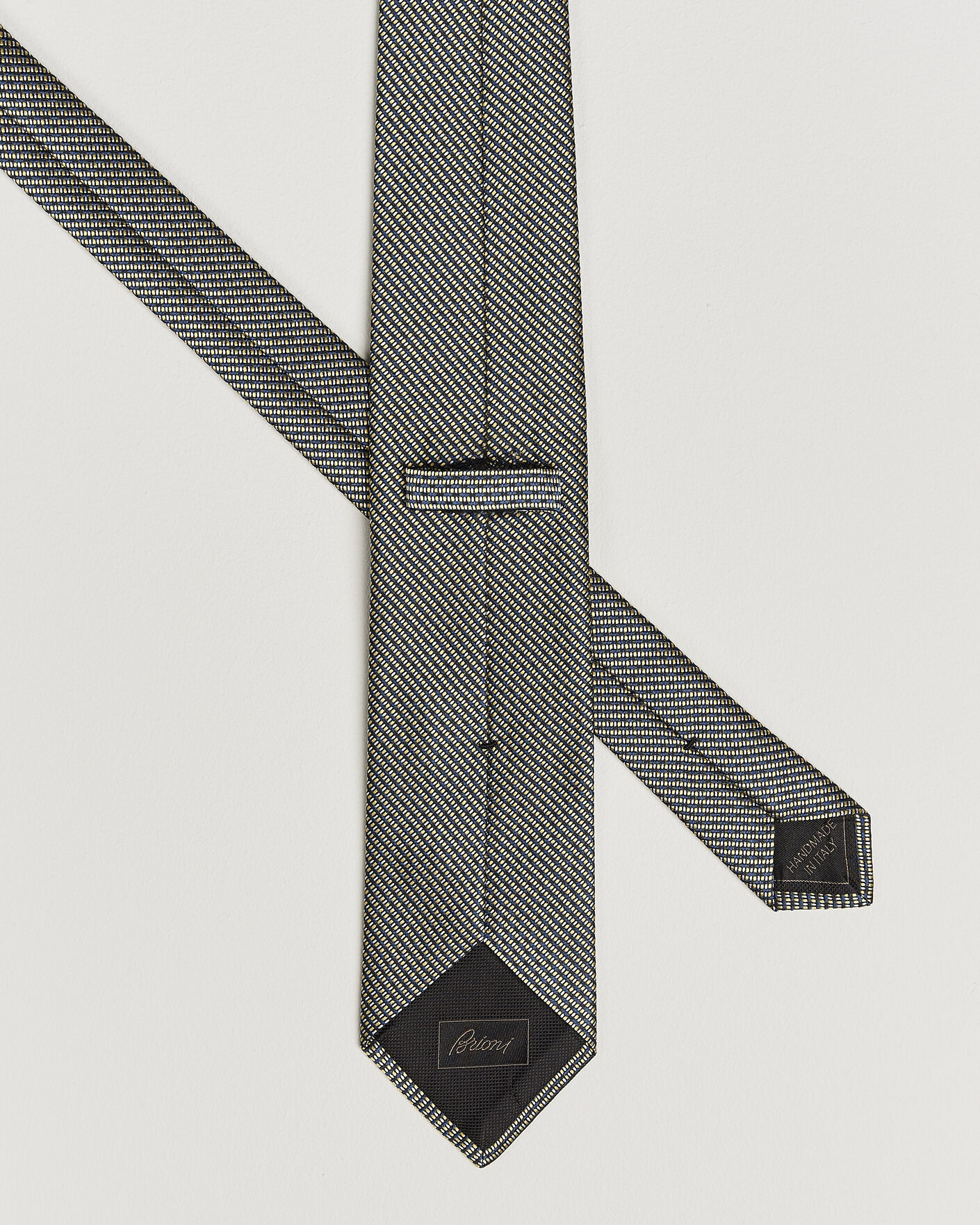 Hombres | Corbatas | Brioni | Jacquard Silk Tie Yellow