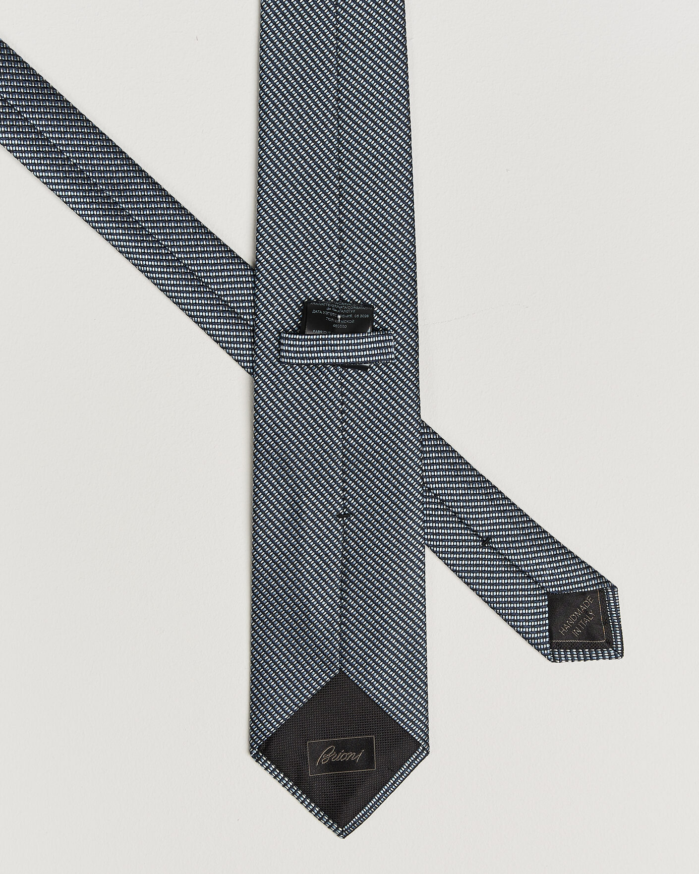 Hombres | Corbatas | Brioni | Jacquard Silk Tie Navy
