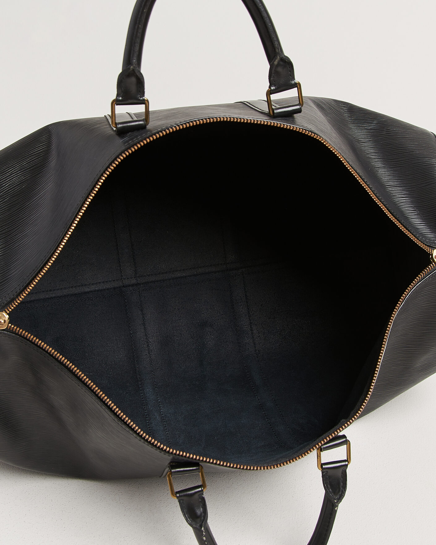 Hombres | Pre-Owned & Vintage Bags | Louis Vuitton Pre-Owned | Keepall 55 Epi Leather Black