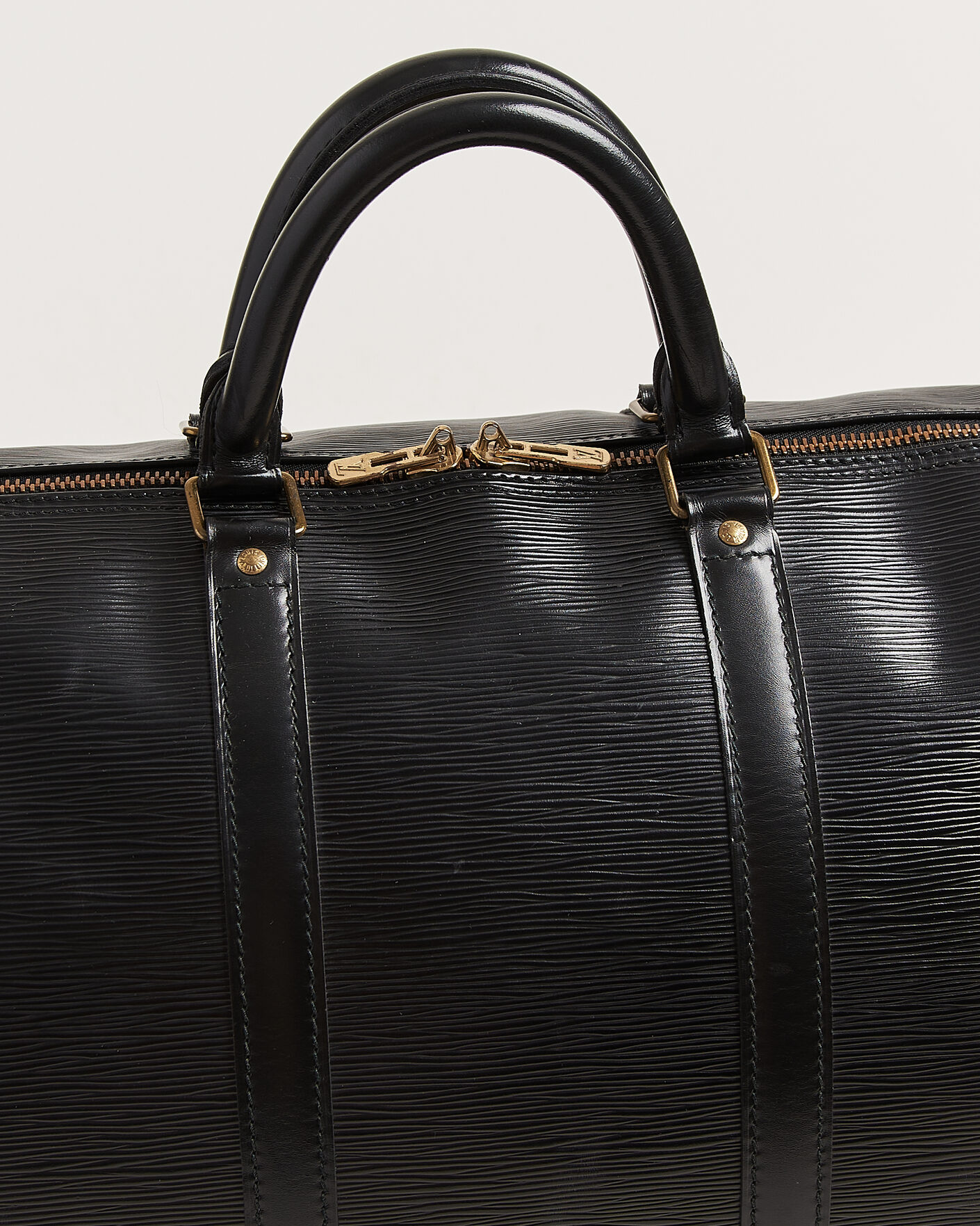 Hombres | Pre-Owned & Vintage Bags | Louis Vuitton Pre-Owned | Keepall 55 Epi Leather Black