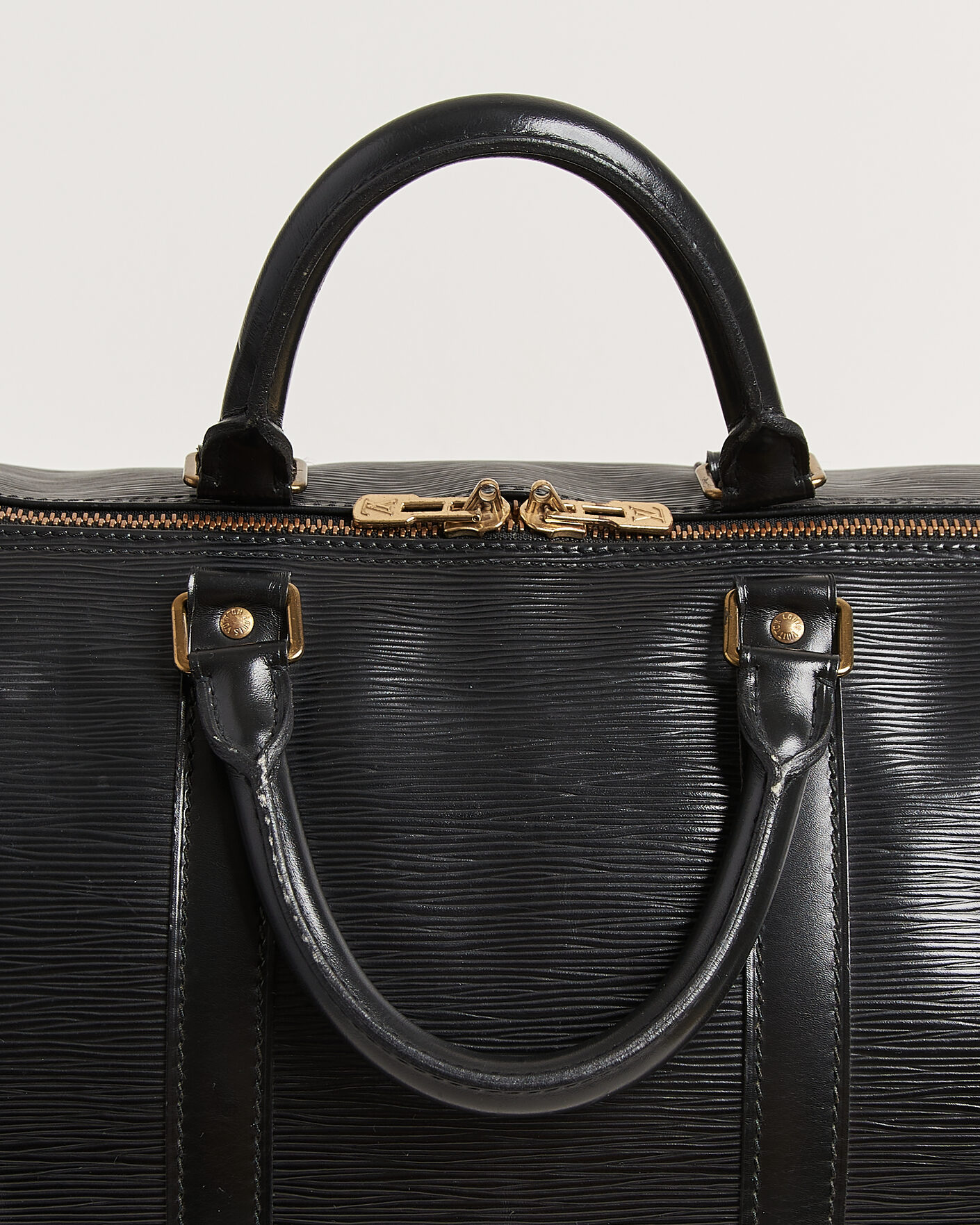Hombres | Pre-Owned & Vintage Bags | Louis Vuitton Pre-Owned | Keepall 55 Epi Leather Black