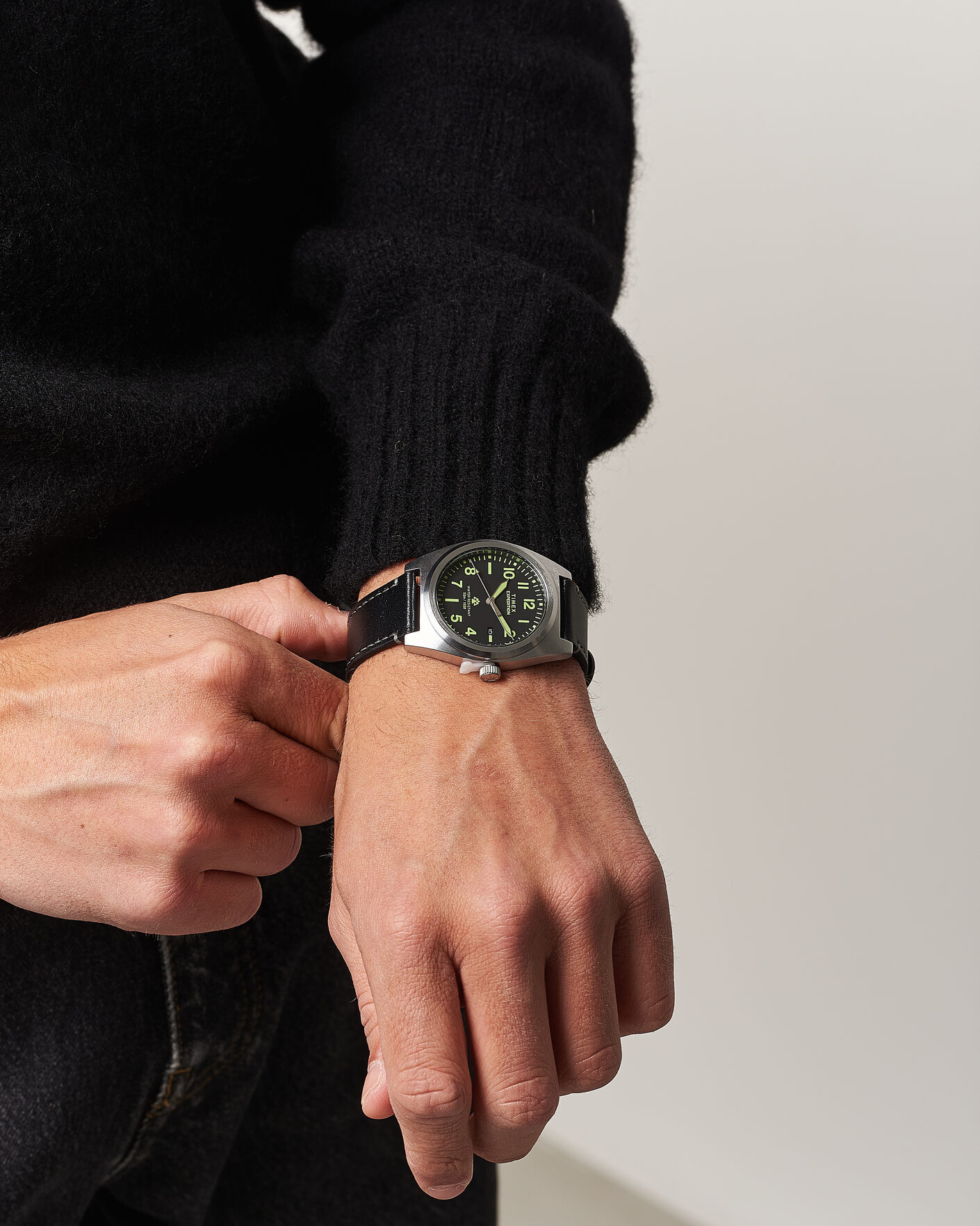 Hombres | Timex Expedition North Capstone Leather Strap 39mm Black Dial | Timex | Expedition North Capstone Leather Strap 39mm Black Dial