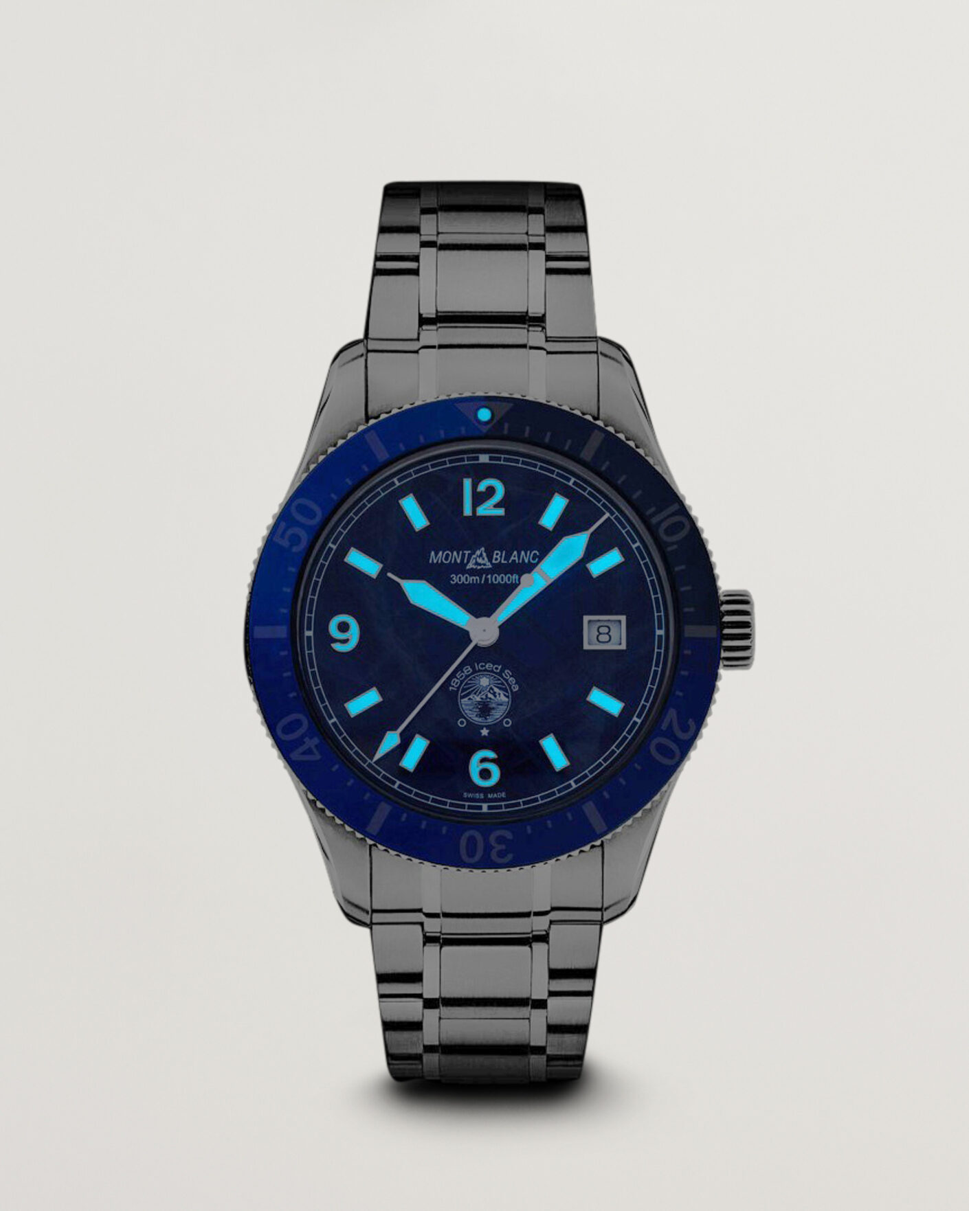 Hombres | Montblanc Iced Sea Automatic Date Blue | Montblanc | Iced Sea Automatic Date Blue