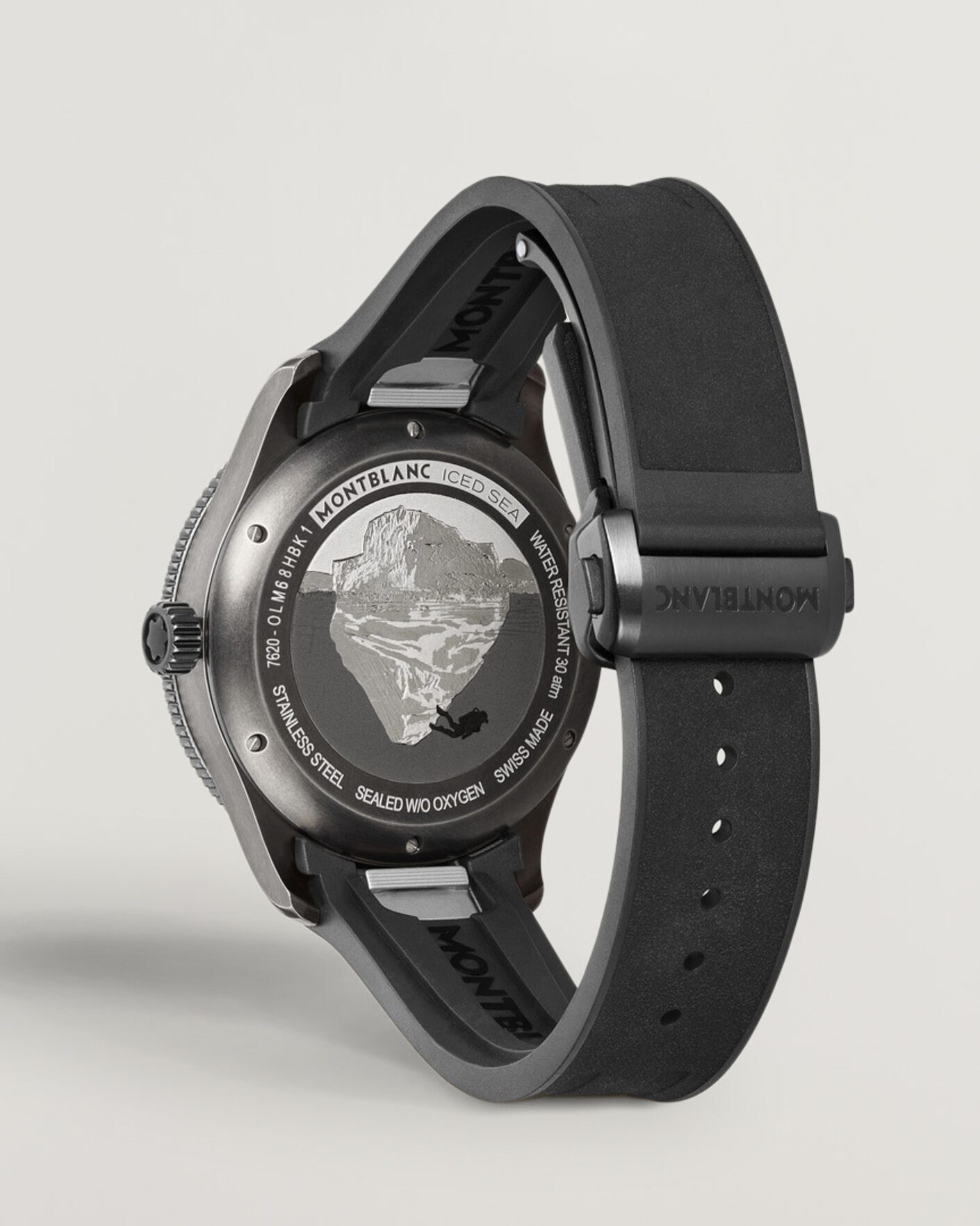 Hombres | Montblanc Iced Sea Automatic Date 0 Oxygen Grey | Montblanc | Iced Sea Automatic Date 0 Oxygen Grey