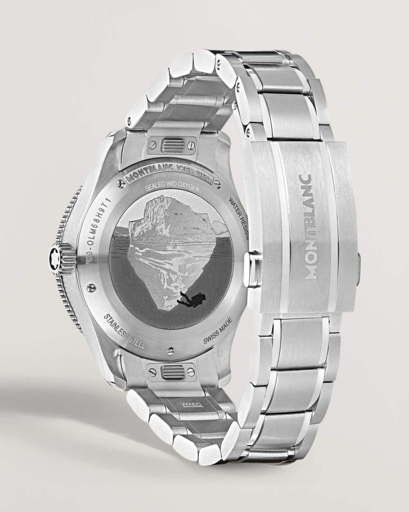 Hombres | Montblanc Iced Sea Automatic Date 0 Oxygen Light Blue | Montblanc | Iced Sea Automatic Date 0 Oxygen Light Blue