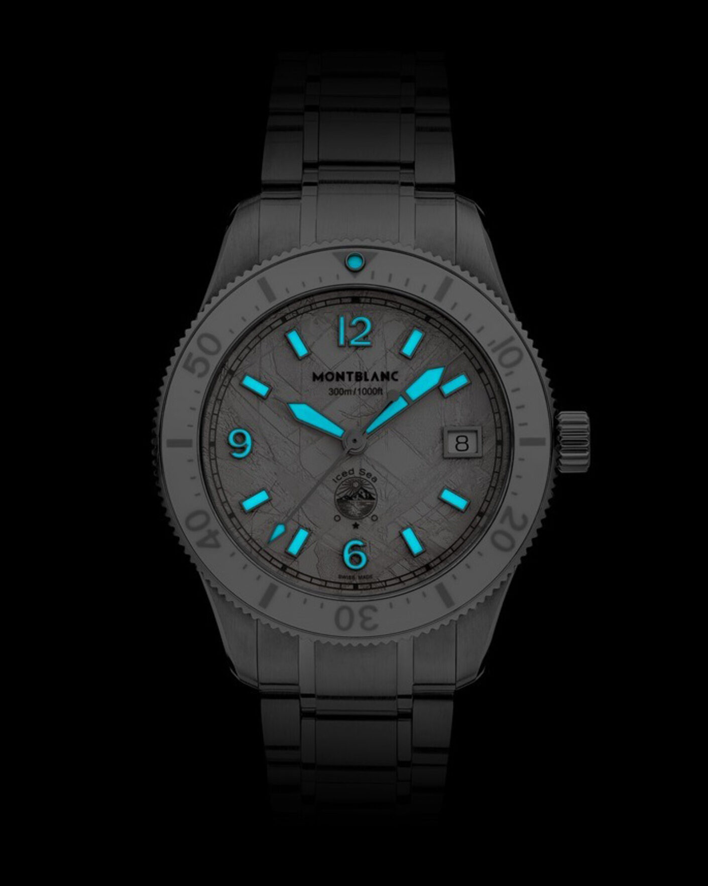 Hombres | Montblanc Iced Sea Automatic Date 0 Oxygen White | Montblanc | Iced Sea Automatic Date 0 Oxygen White