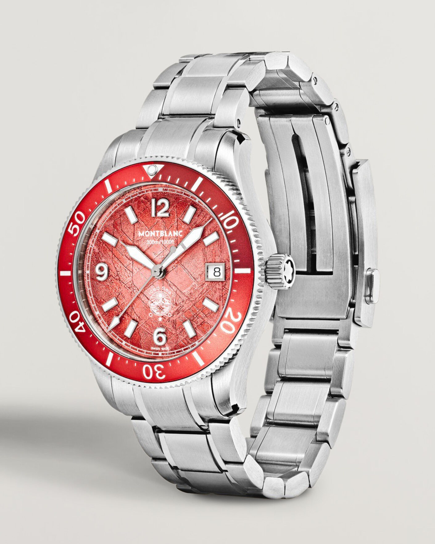 Hombres | Montblanc Iced Sea Automatic Date 0 Oxygen Limited Red | Montblanc | Iced Sea Automatic Date 0 Oxygen Limited Red