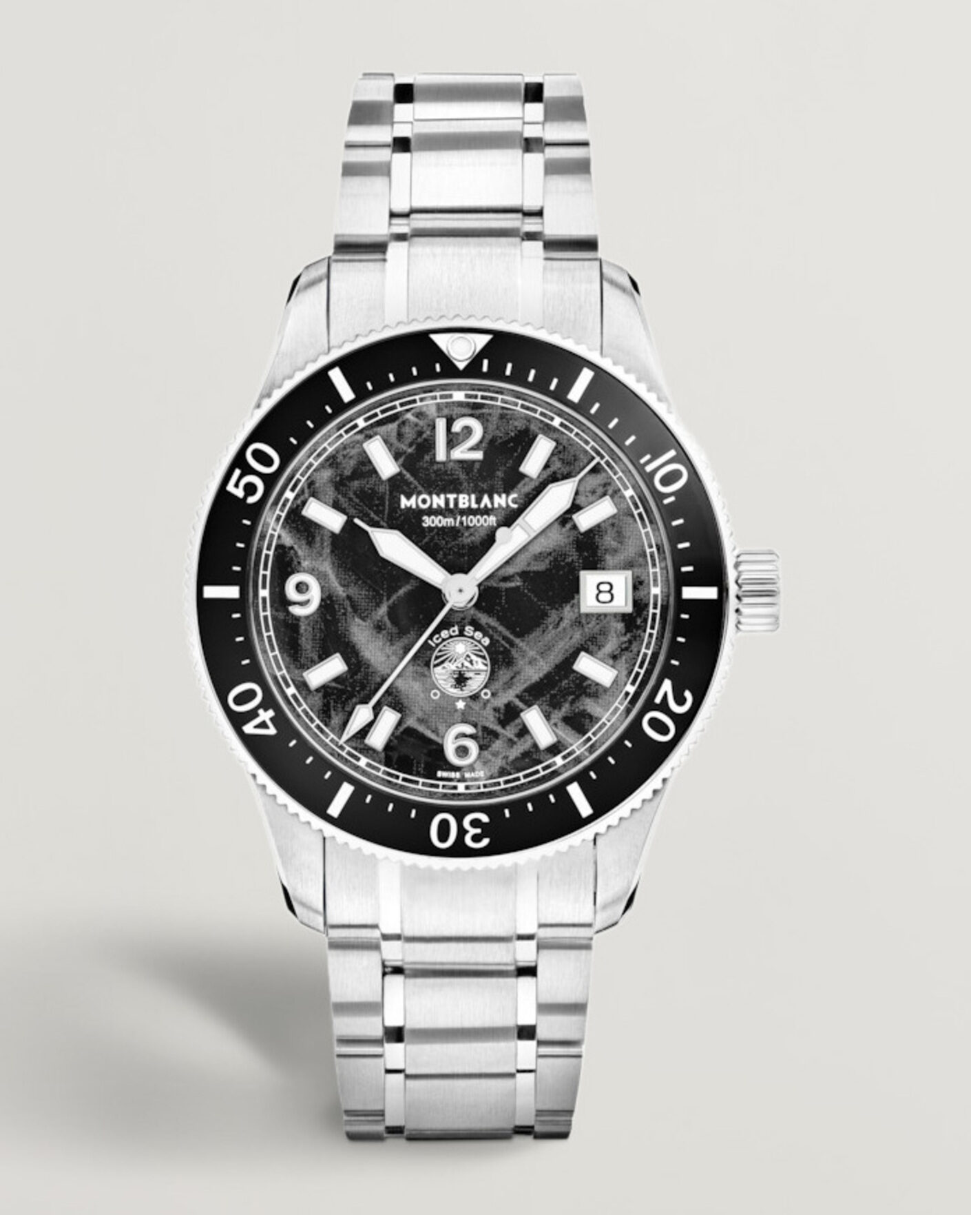 Hombres | Montblanc Iced Sea Automatic Date 0 Oxygen Black | Montblanc | Iced Sea Automatic Date 0 Oxygen Black