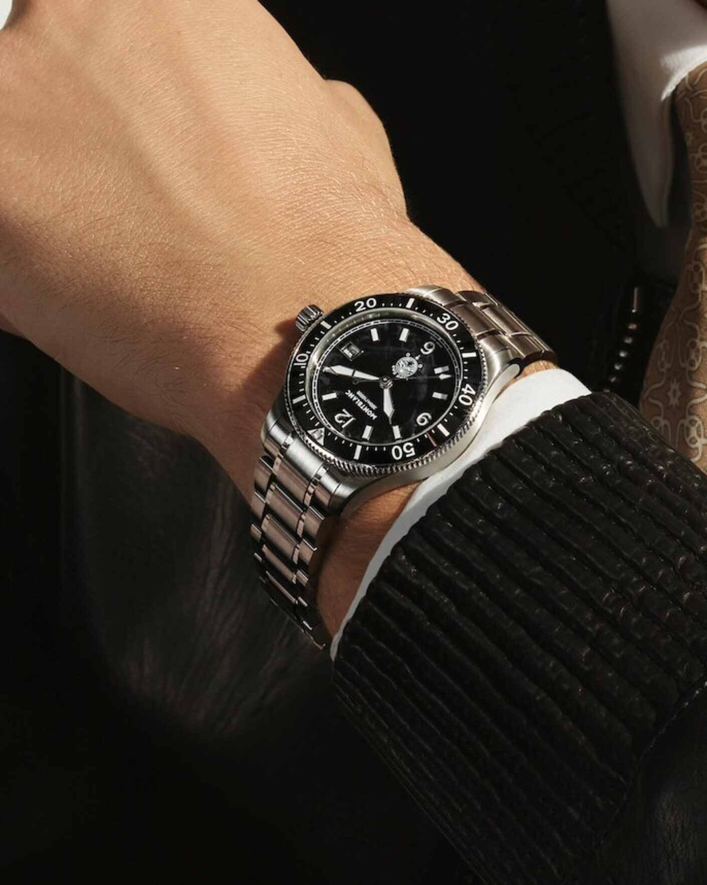Hombres | Montblanc Iced Sea Automatic Date 0 Oxygen Black | Montblanc | Iced Sea Automatic Date 0 Oxygen Black