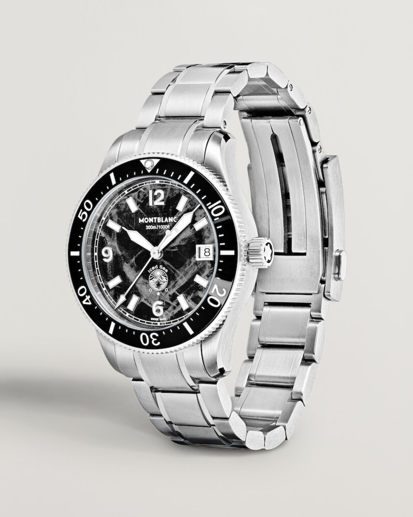 Hombres | Montblanc Iced Sea Automatic Date 0 Oxygen Black | Montblanc | Iced Sea Automatic Date 0 Oxygen Black