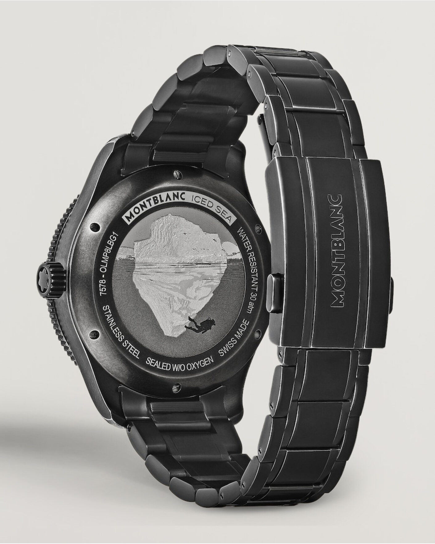 Hombres | Montblanc Iced Sea Automatic Date 0 Oxygen Grey | Montblanc | Iced Sea Automatic Date 0 Oxygen Grey