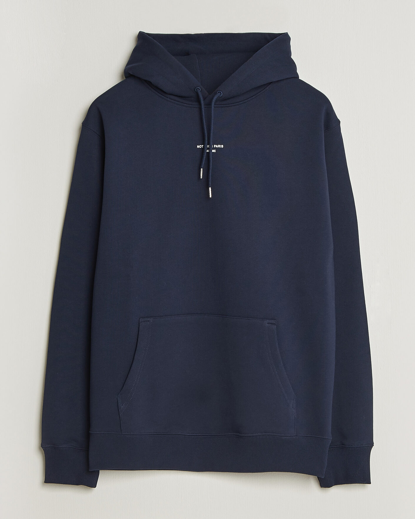 Hombres | Jerséis y prendas de punto | Drôle de Monsieur | Classic Slogan Hoodie Navy