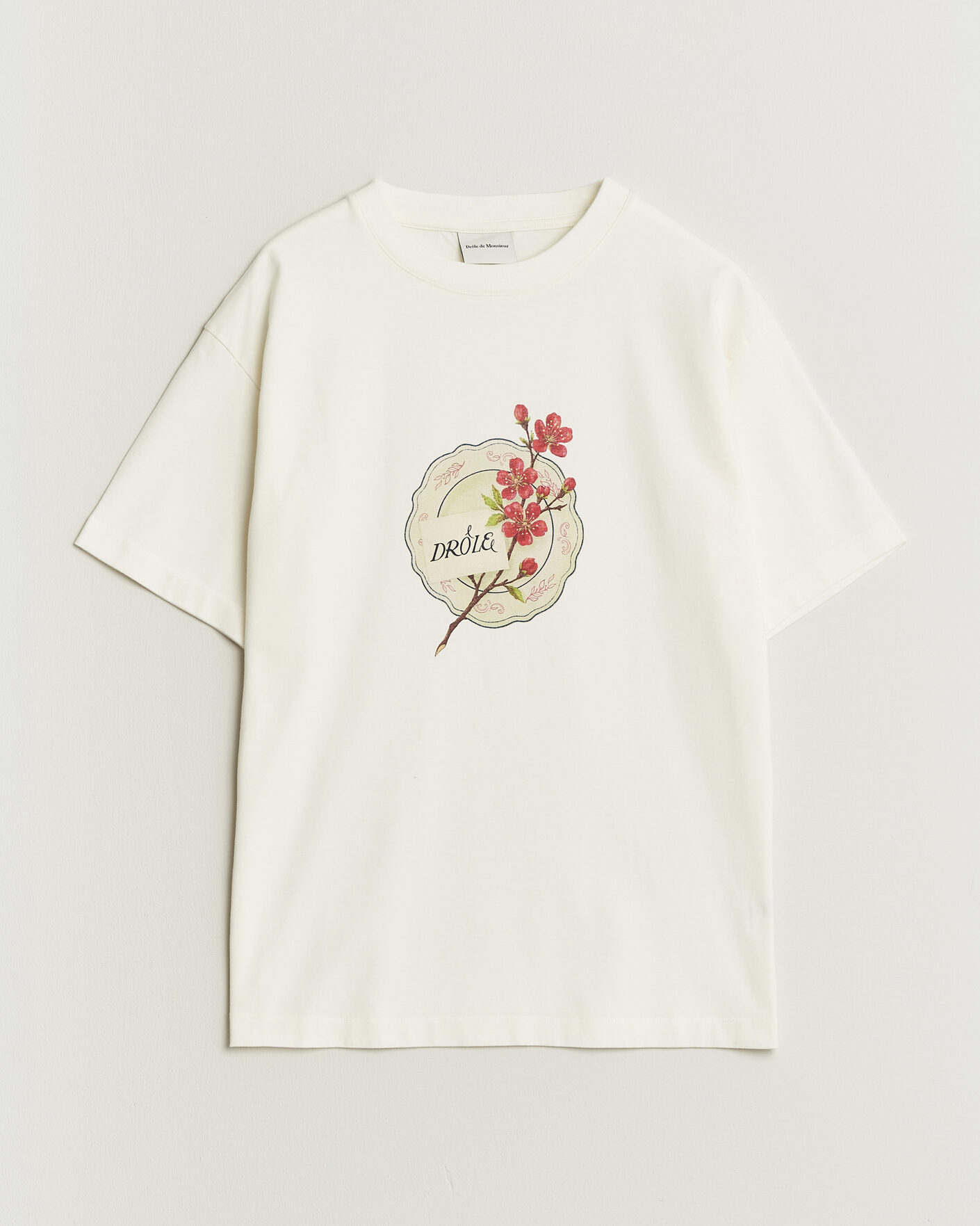 Hombres | Camisetas | Drôle de Monsieur | Porcelaine T-shirt Off White