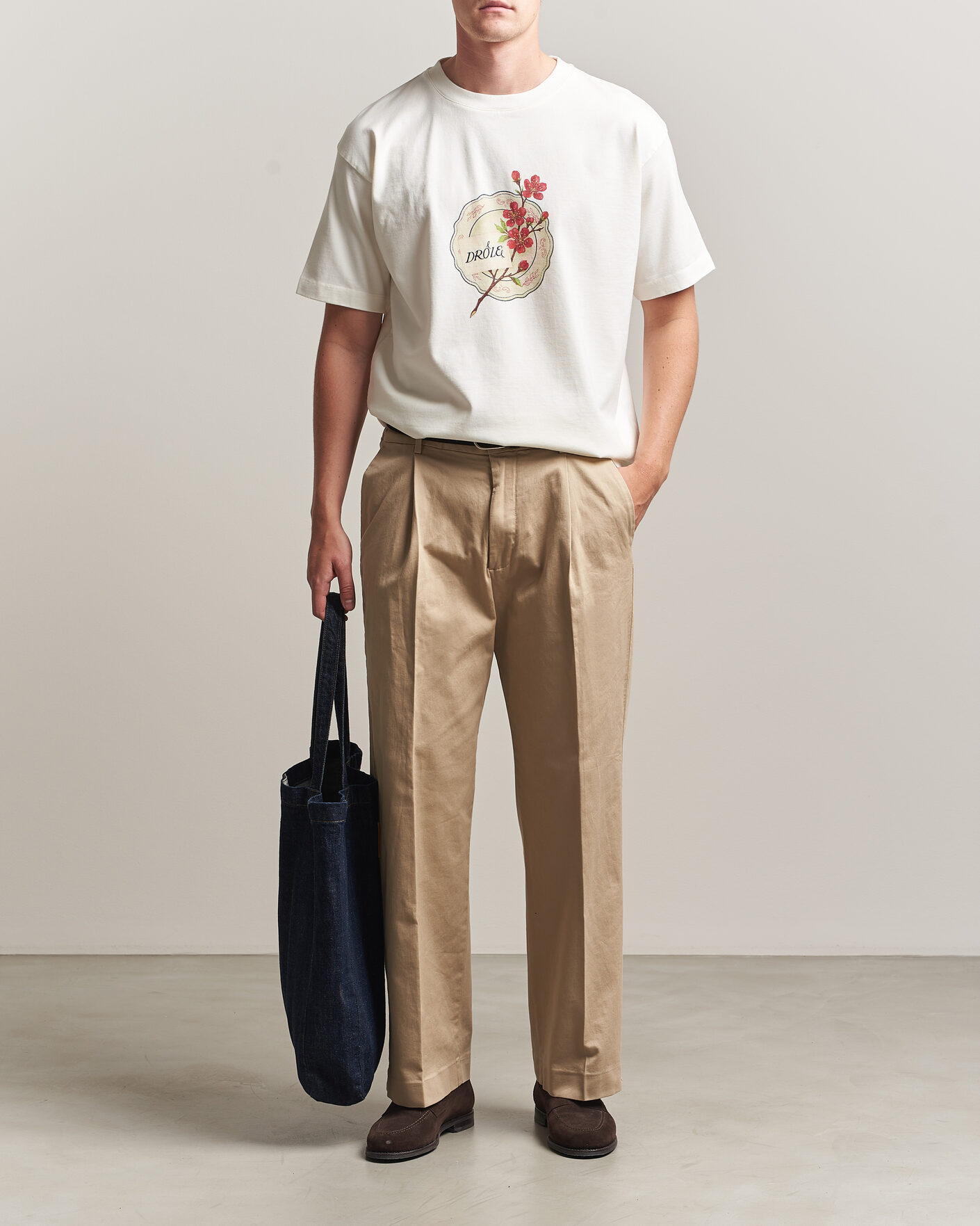 Hombres | Camisetas | Drôle de Monsieur | Porcelaine T-shirt Off White