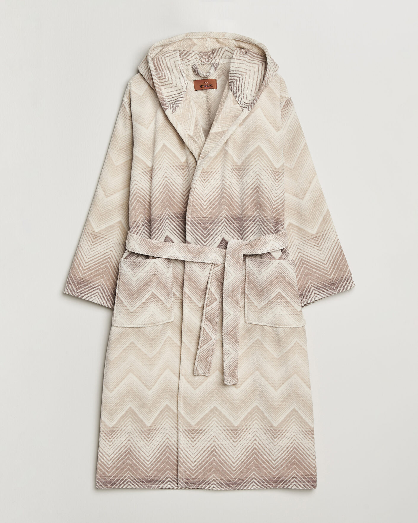 Hombres | Pijamas y batas | Missoni Home | Marea Hooded Bathrobe Beige